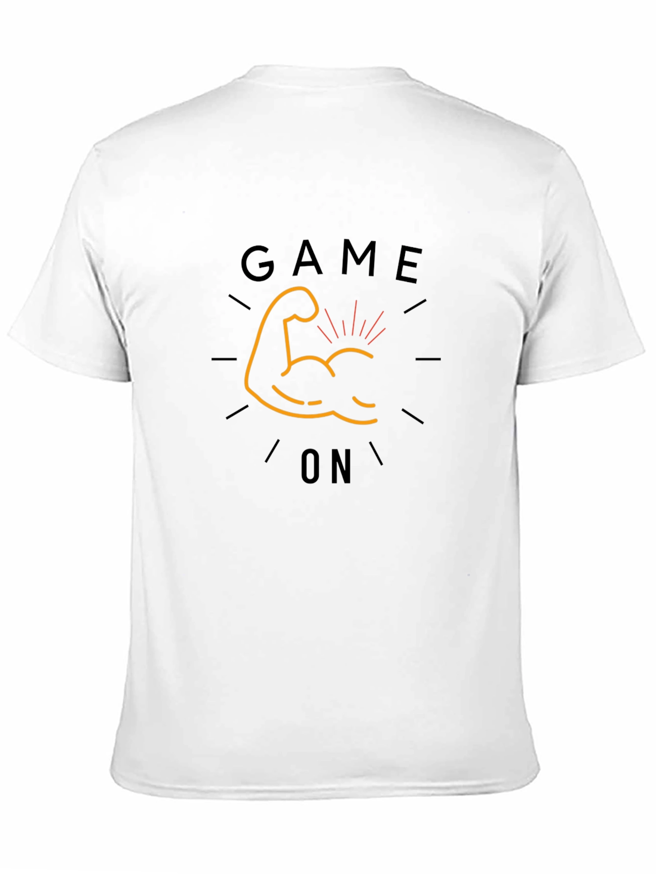 Game On Graphic Tee - Black
