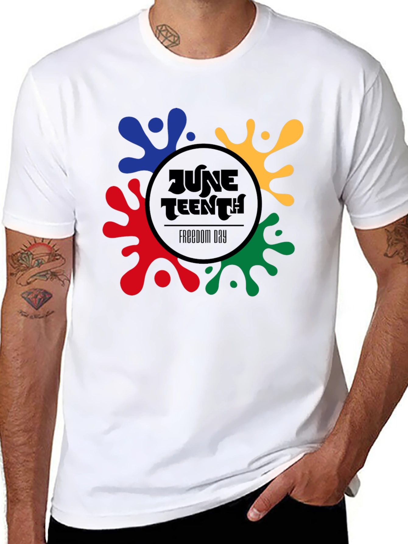 Juneteenth Freedom Day Black T-Shirt