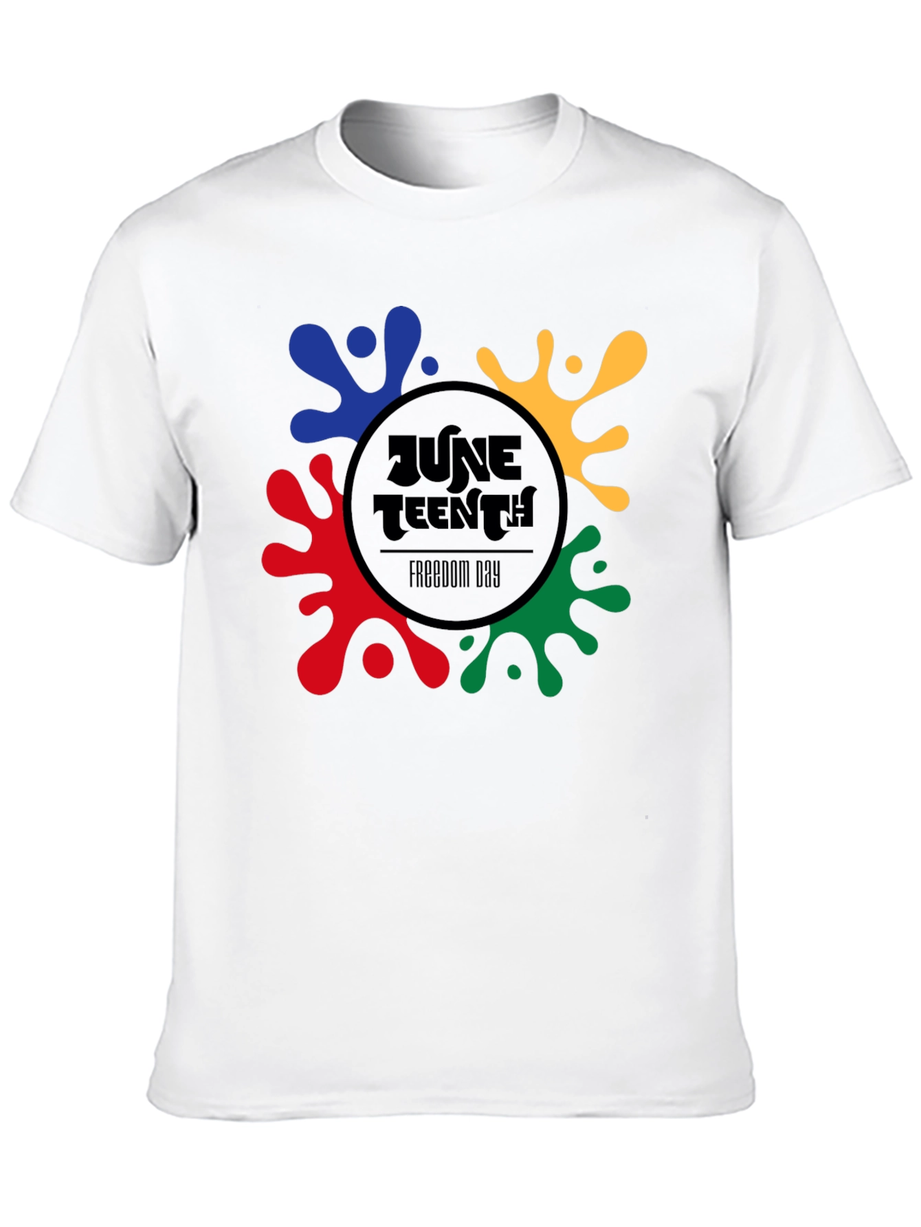 Juneteenth Freedom Day Black T-Shirt