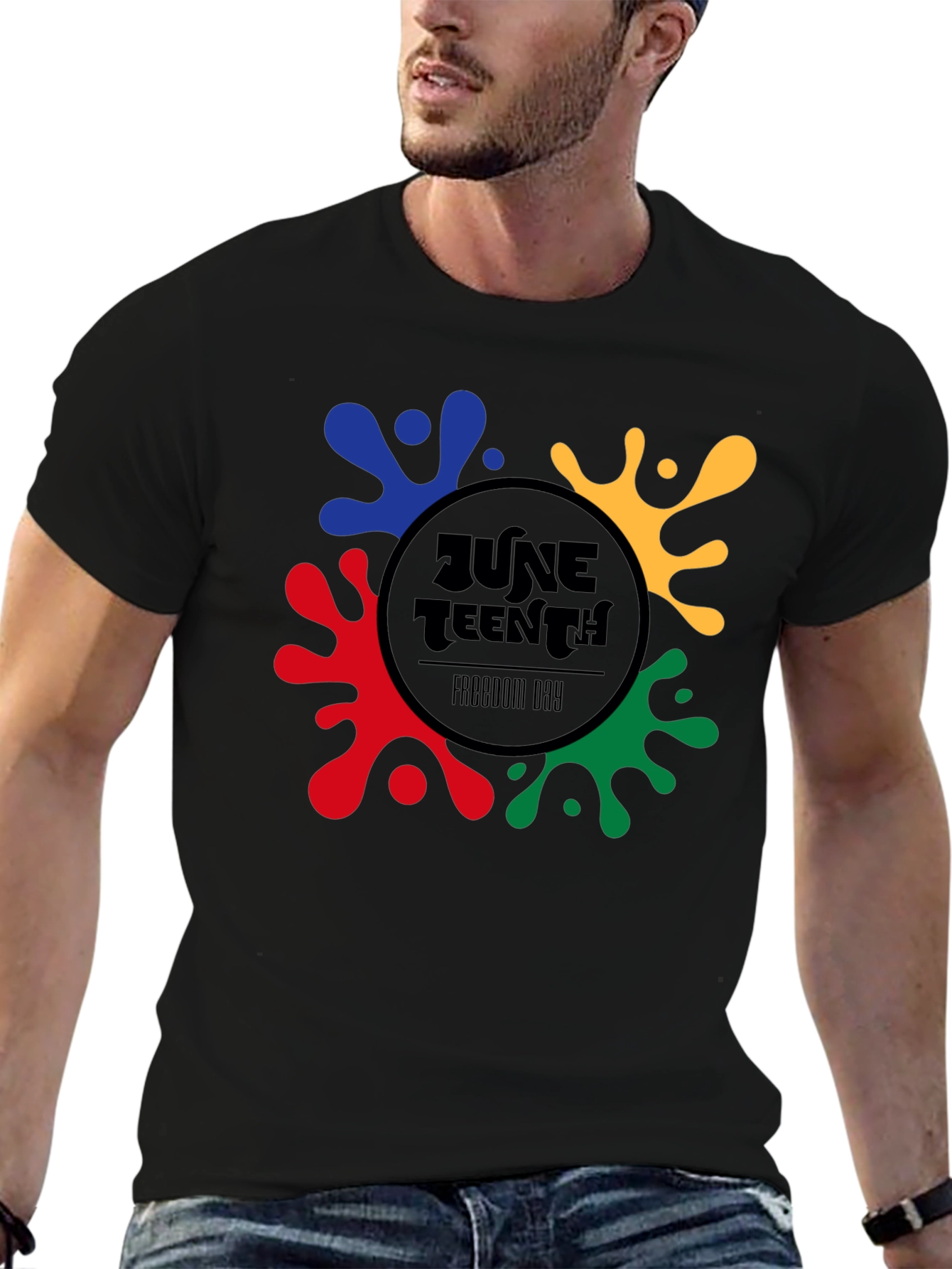Juneteenth Freedom Day Black T-Shirt