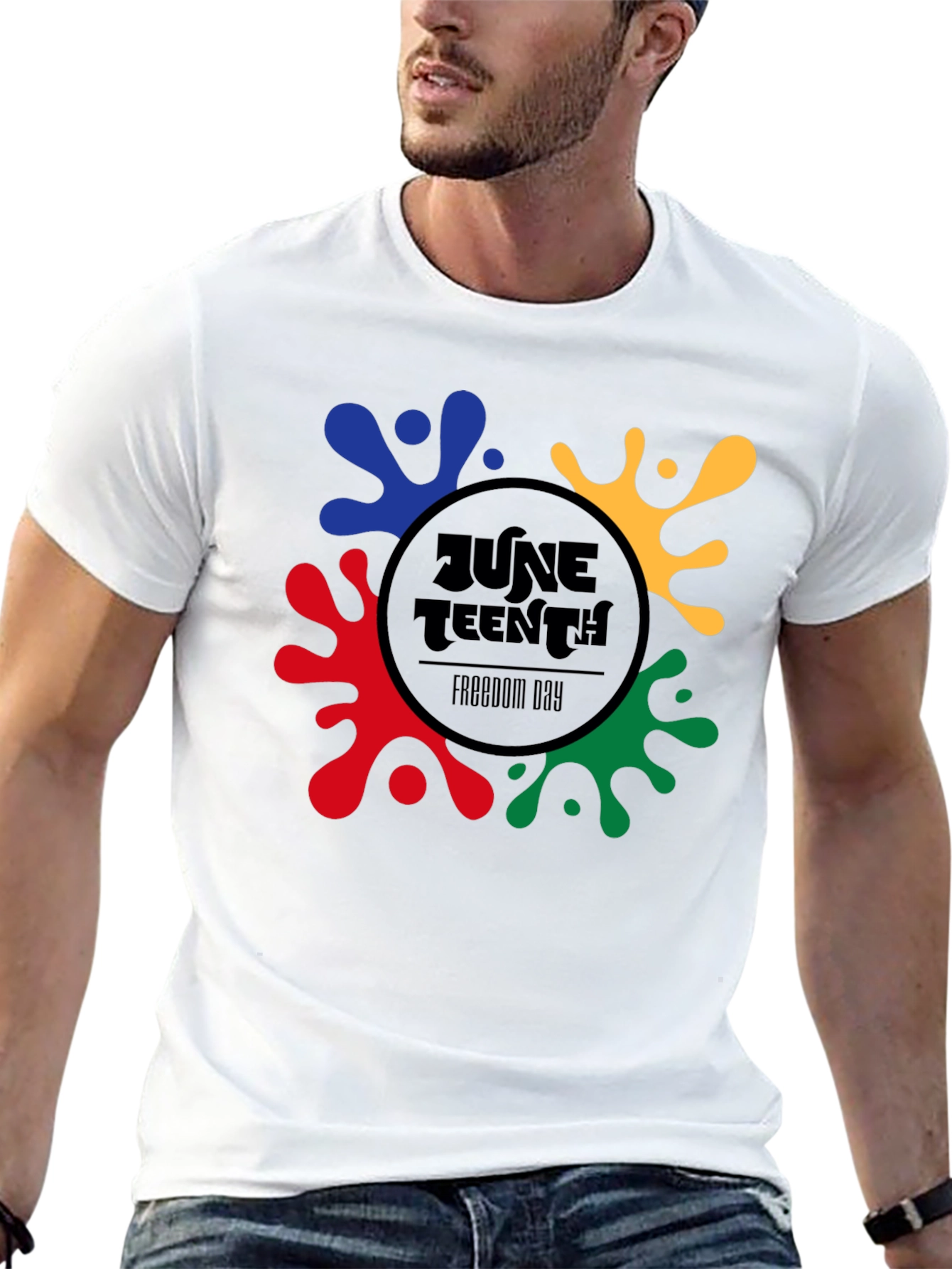 Juneteenth Freedom Day Black T-Shirt