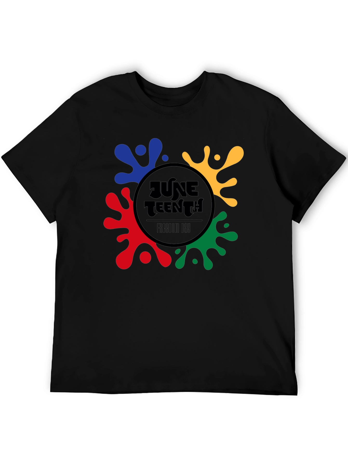 Juneteenth Freedom Day Black T-Shirt