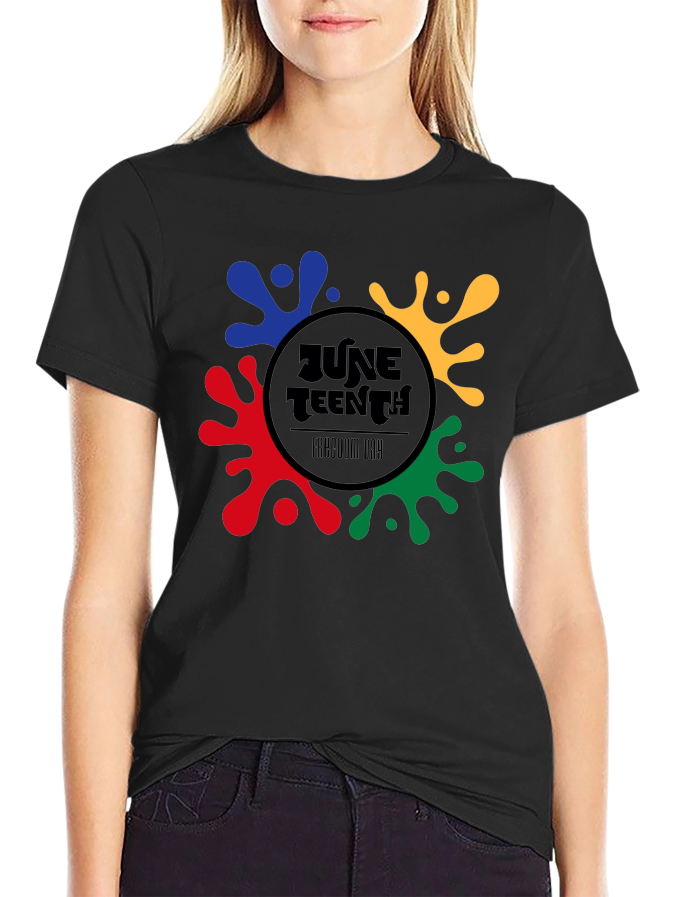 Juneteenth Freedom Day Black T-Shirt