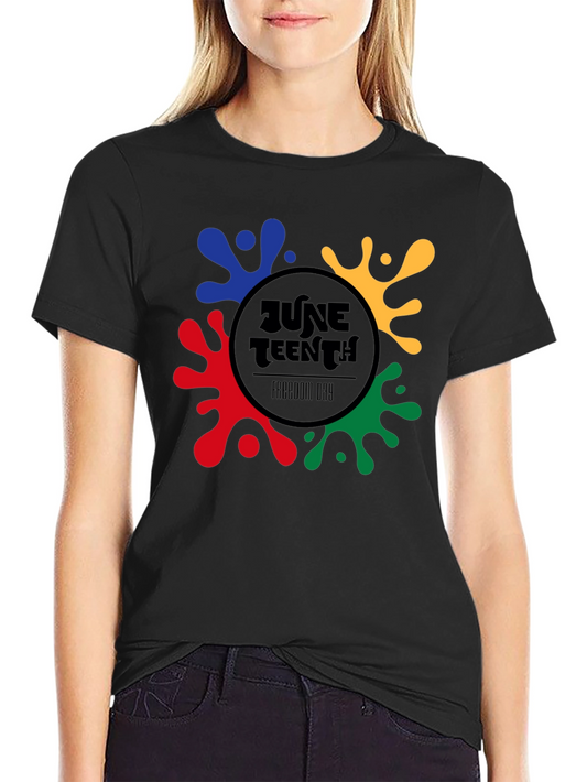 Juneteenth Freedom Day Black T-Shirt