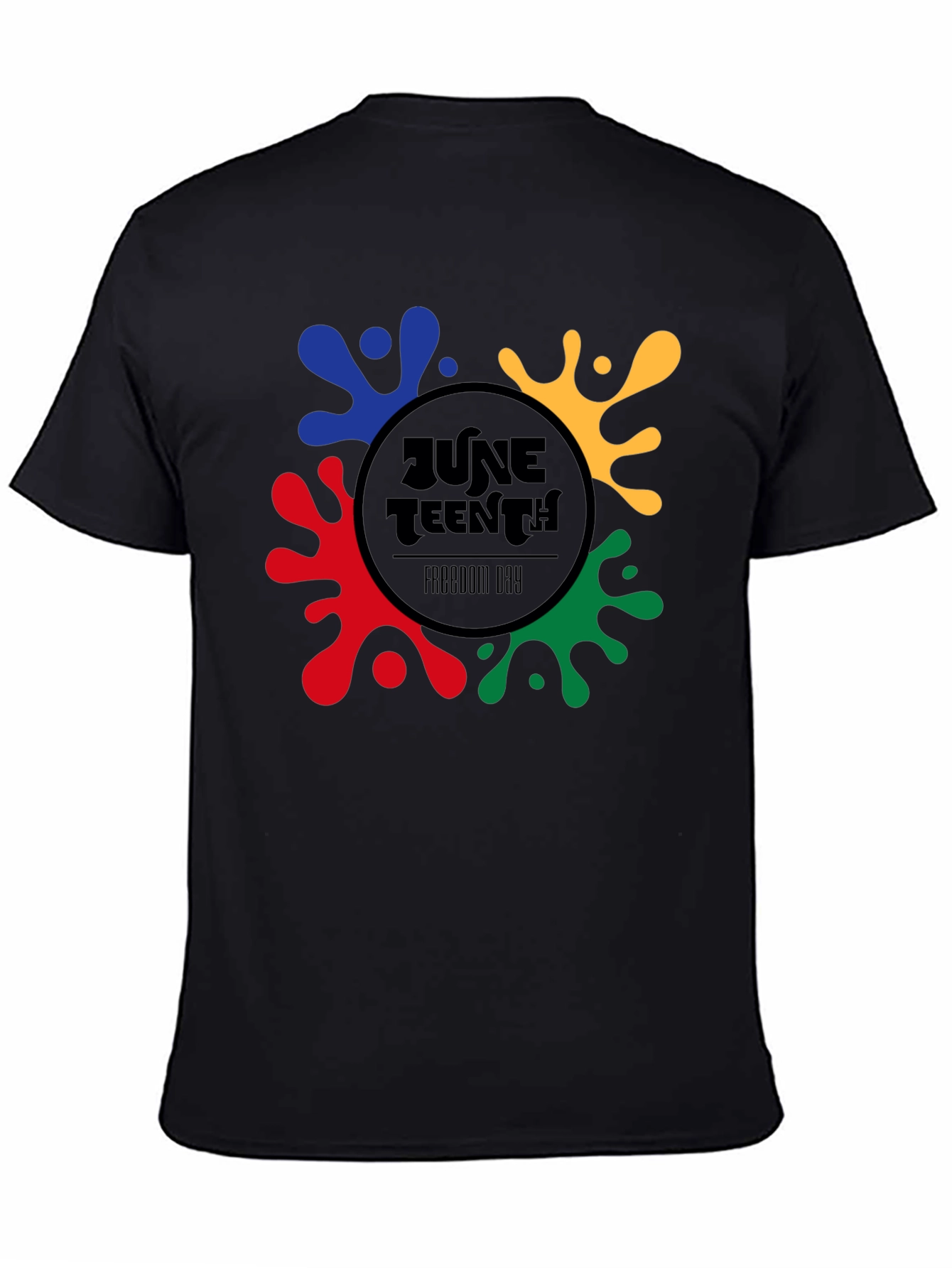 Juneteenth Freedom Day Black T-Shirt