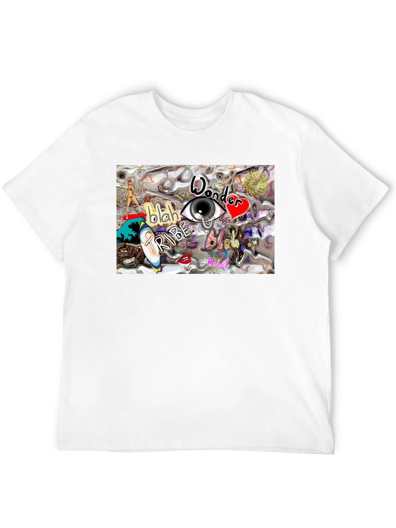 Eye Wonder Tribe Graphic Tee - Black
