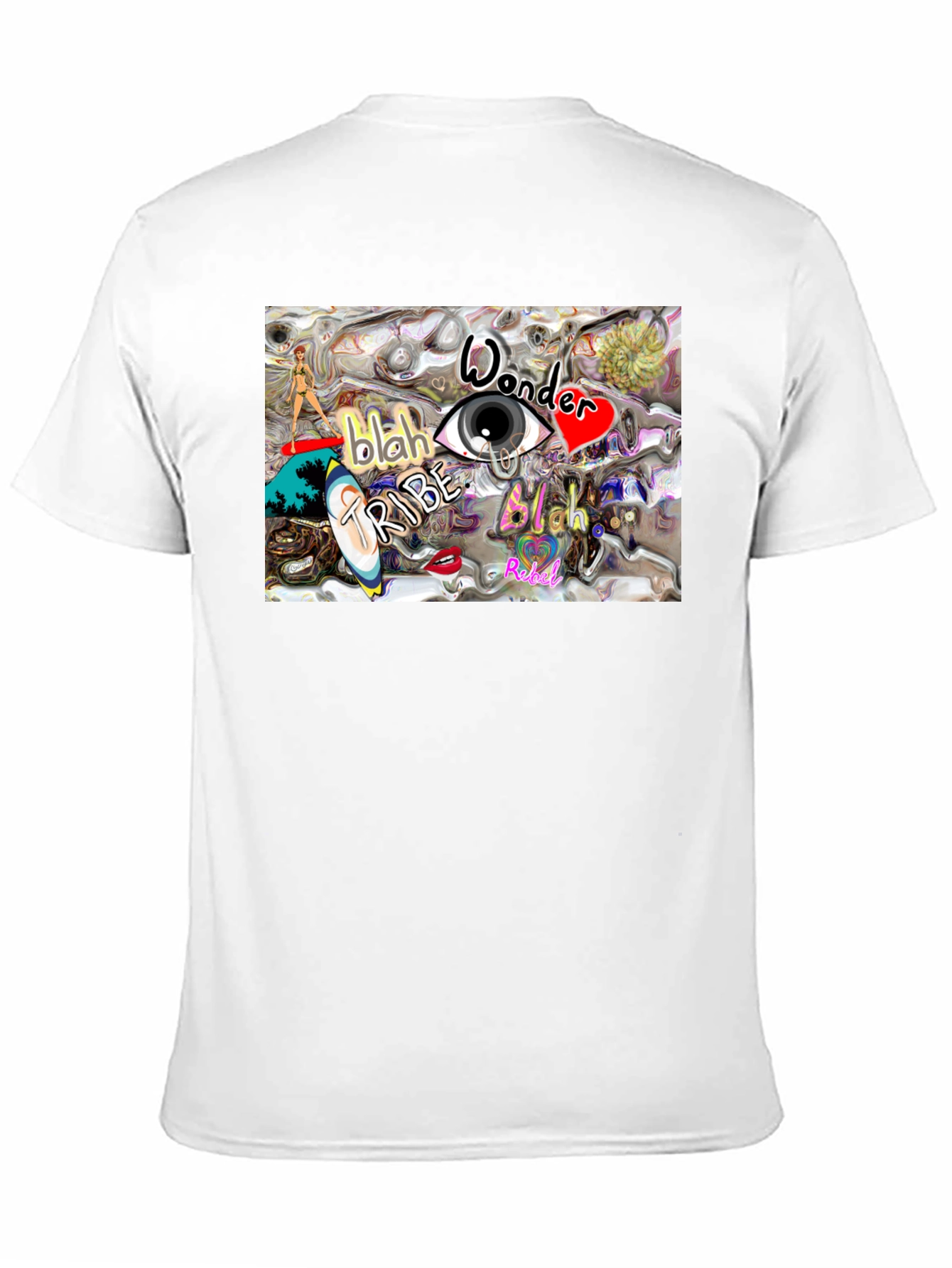 Eye Wonder Tribe Graphic Tee - Black