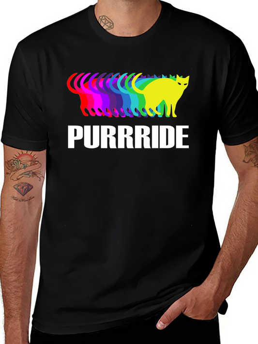 Purrrride Rainbow Cat T-Shirt
