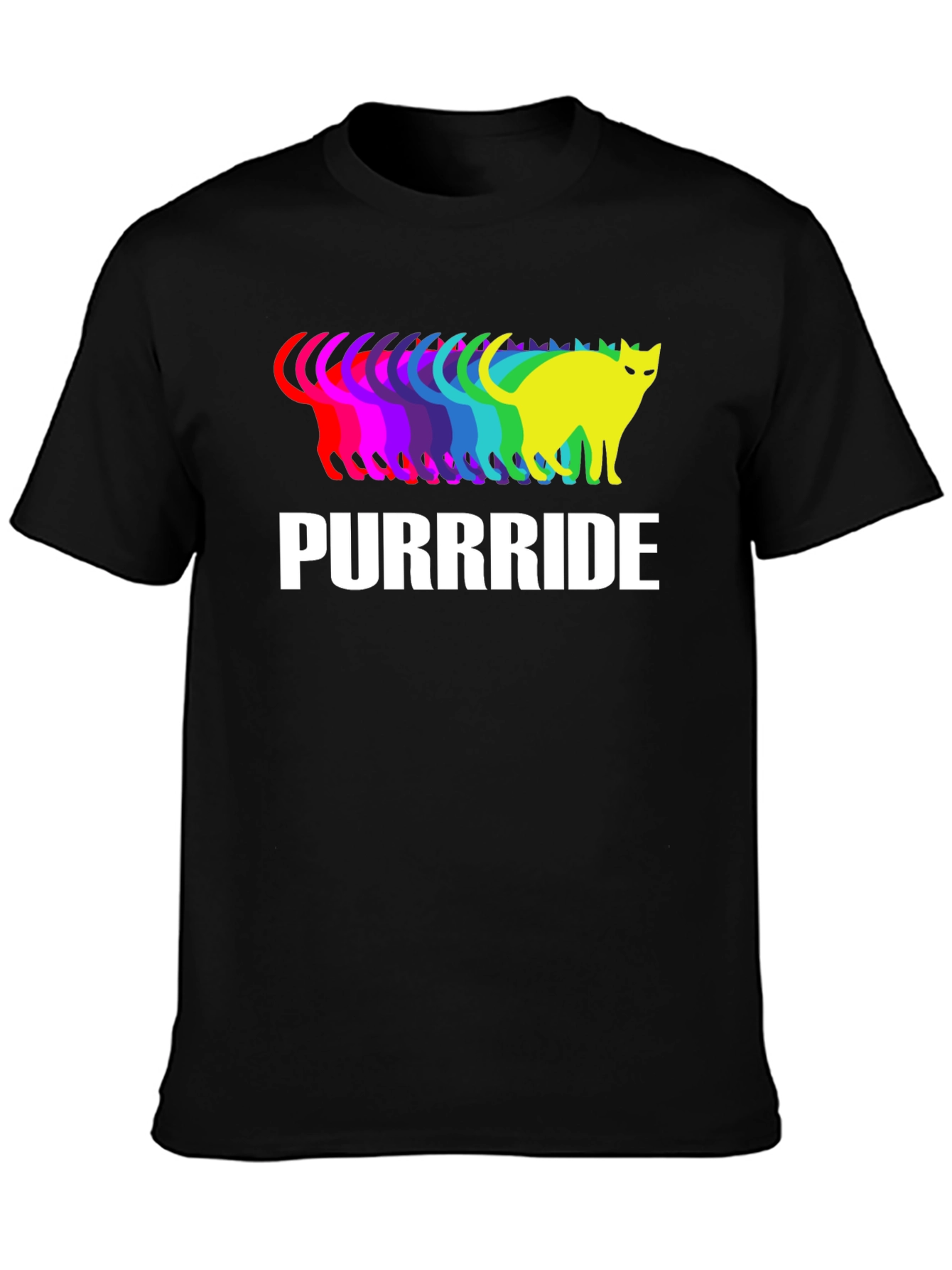Purrrride Rainbow Cat T-Shirt