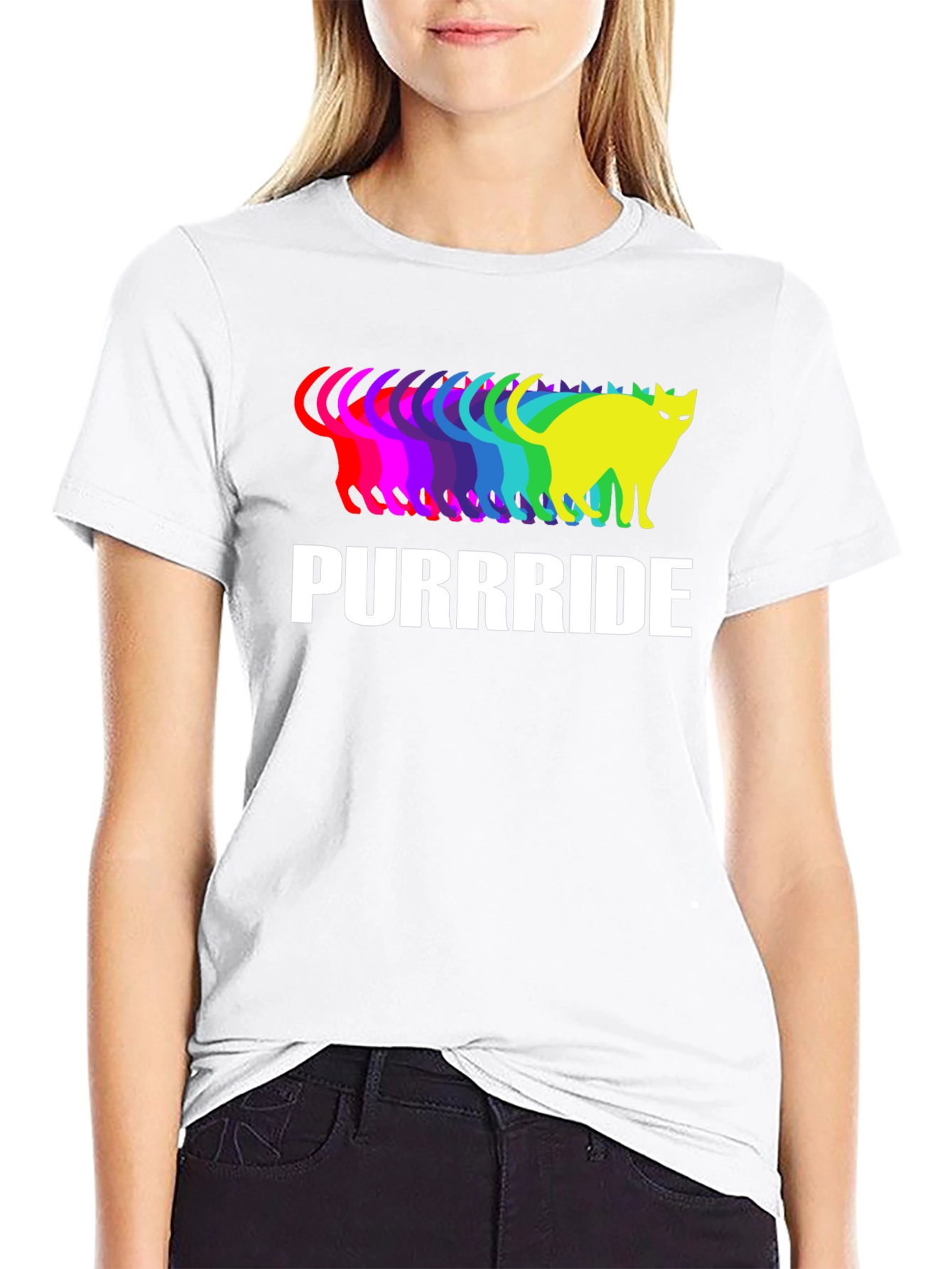 Purrrride Rainbow Cat T-Shirt