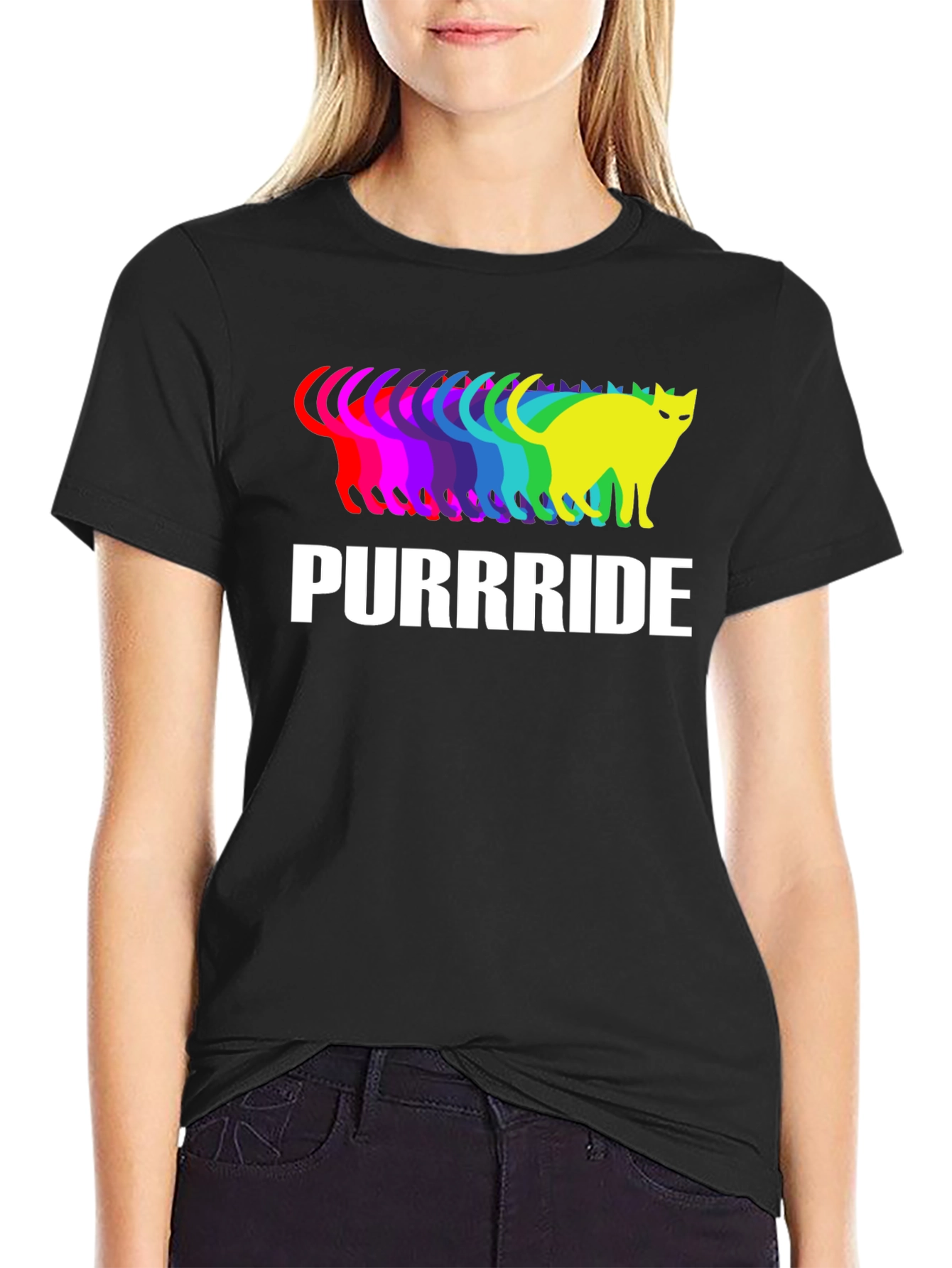 Purrrride Rainbow Cat T-Shirt