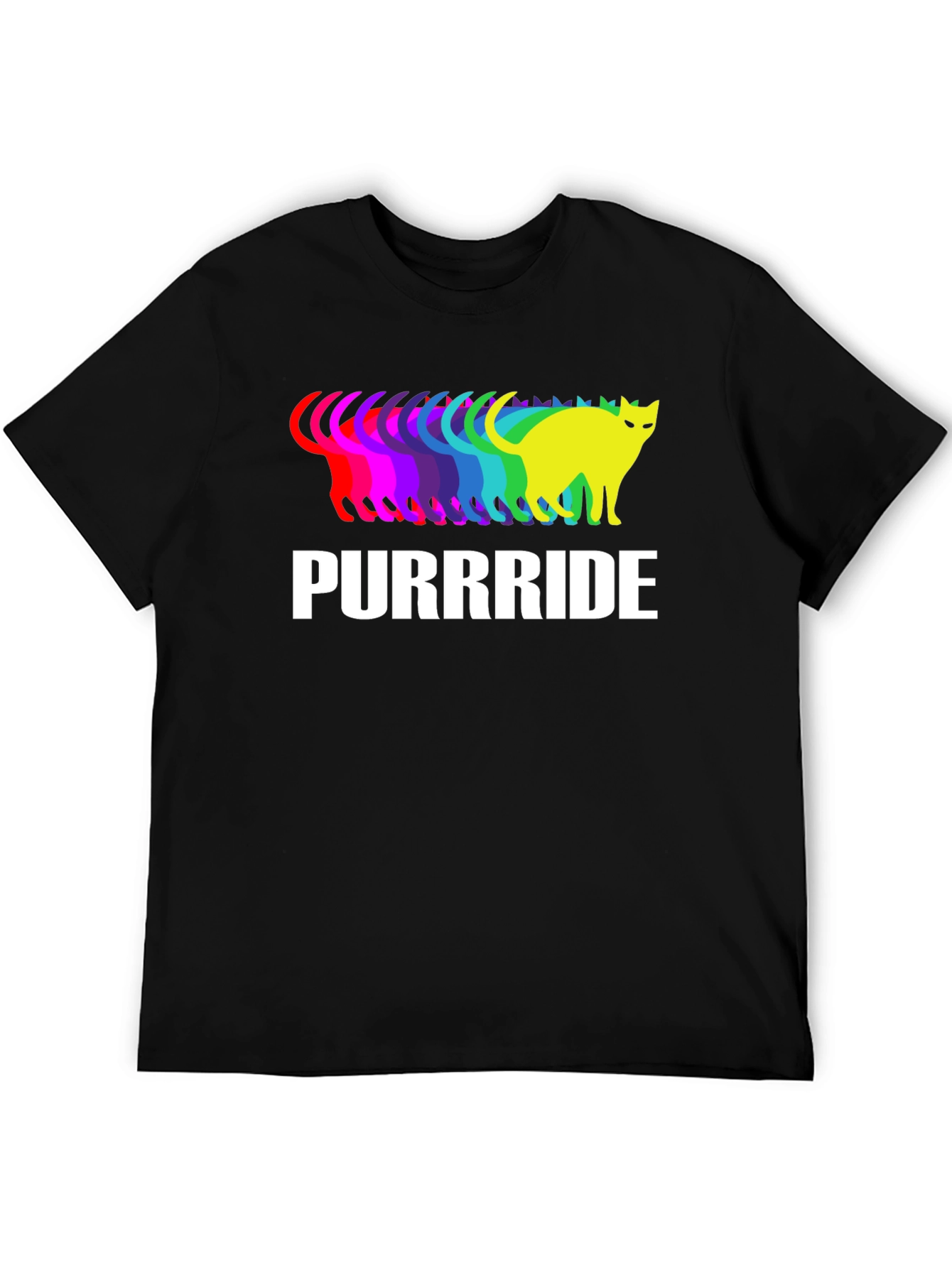 Purrrride Rainbow Cat T-Shirt