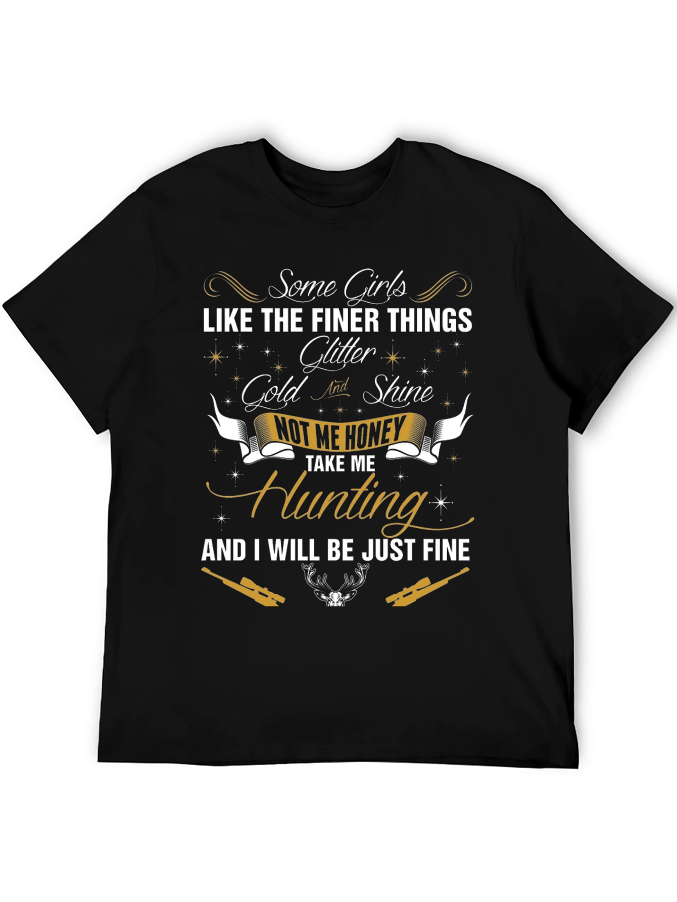 Hunting Graphic Tee: Some Girls Like Finer Things