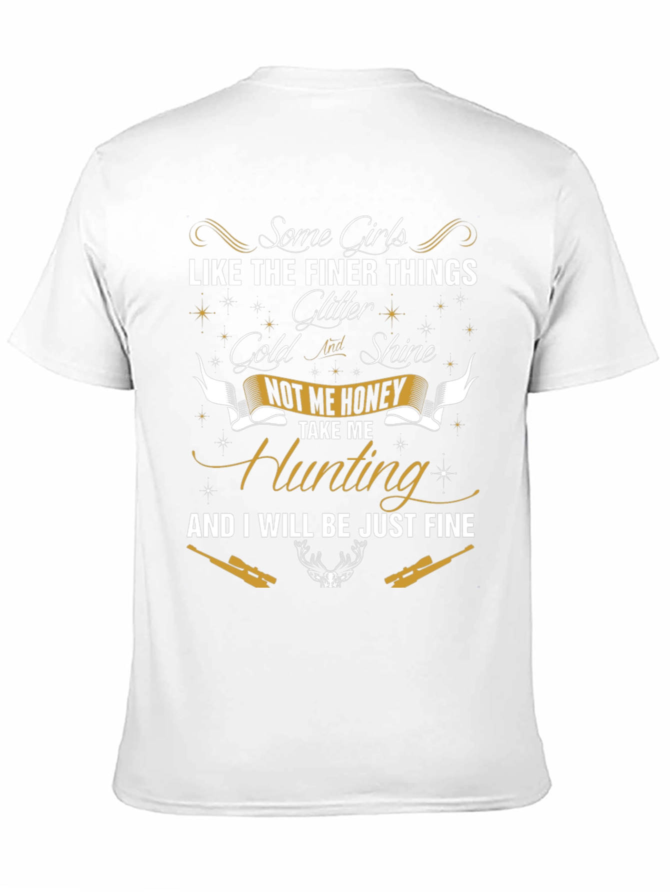 Hunting Graphic Tee: Some Girls Like Finer Things
