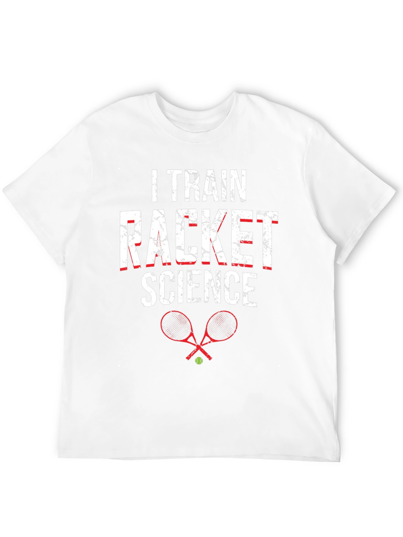 I Train Racket Science Graphic Tee