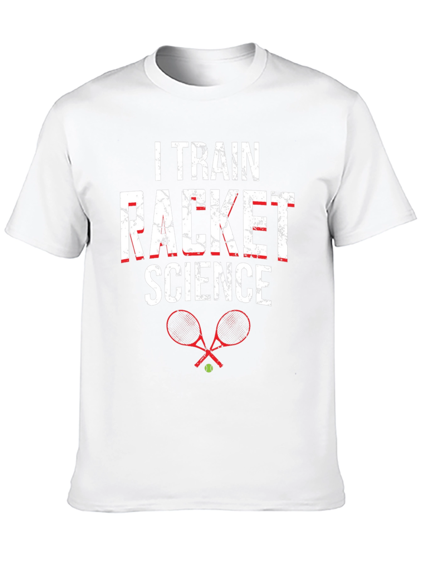 I Train Racket Science Graphic Tee