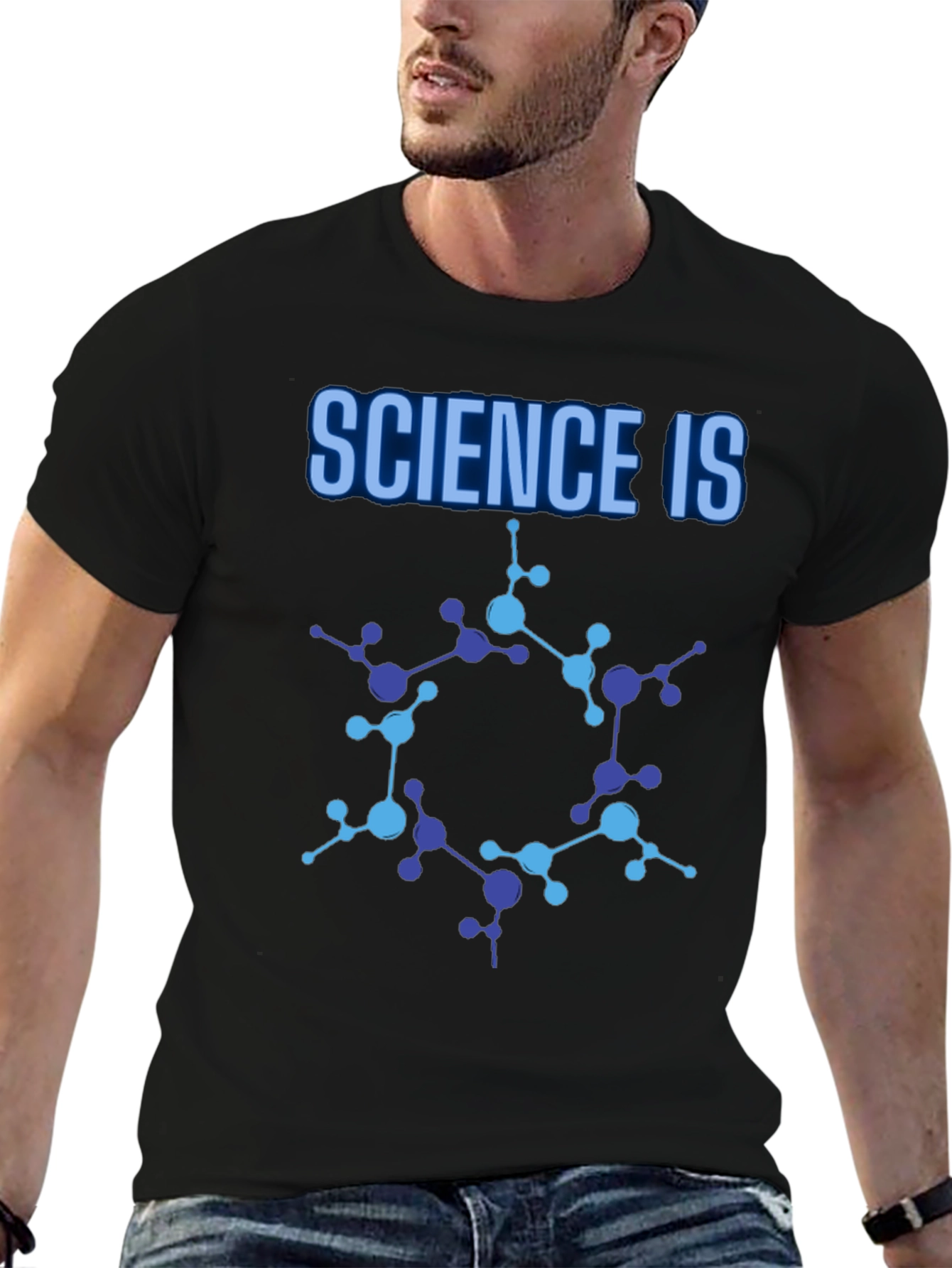 Science Is Molecule Graphic Tee