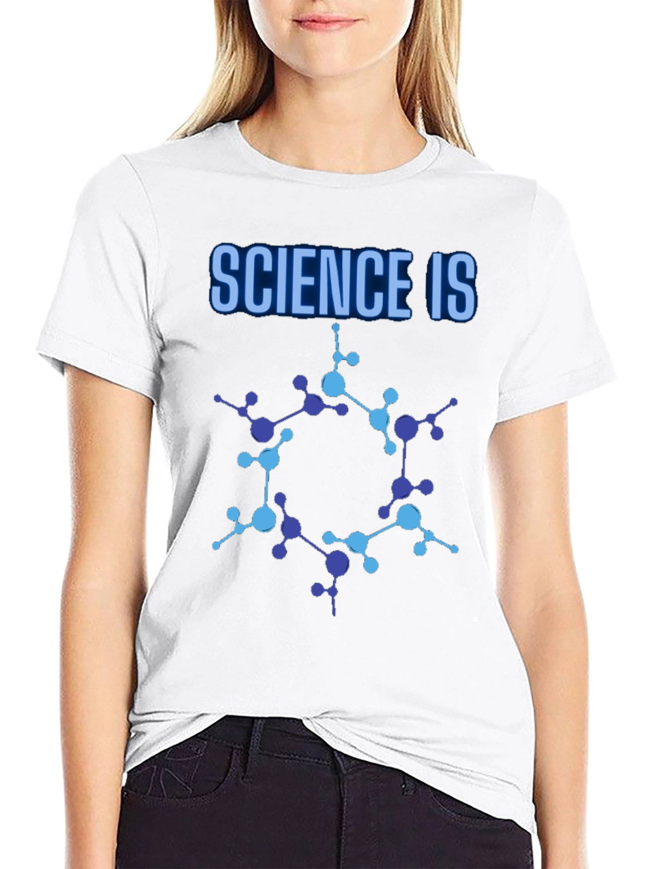 Science Is Molecule Graphic Tee
