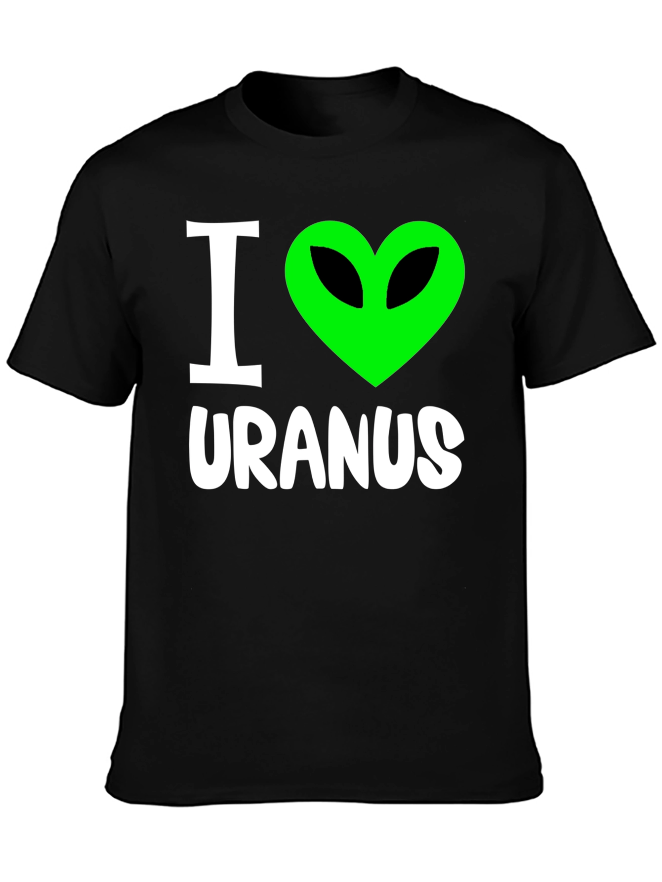I Heart Alien Uranus T-Shirt - Funny Graphic Tee