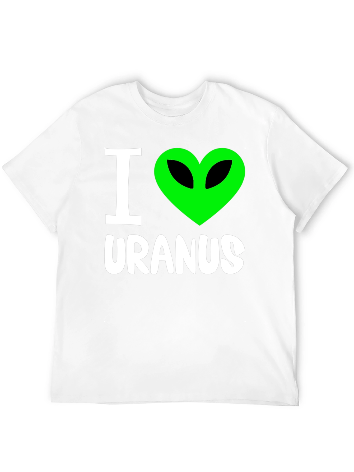I Heart Alien Uranus T-Shirt - Funny Graphic Tee