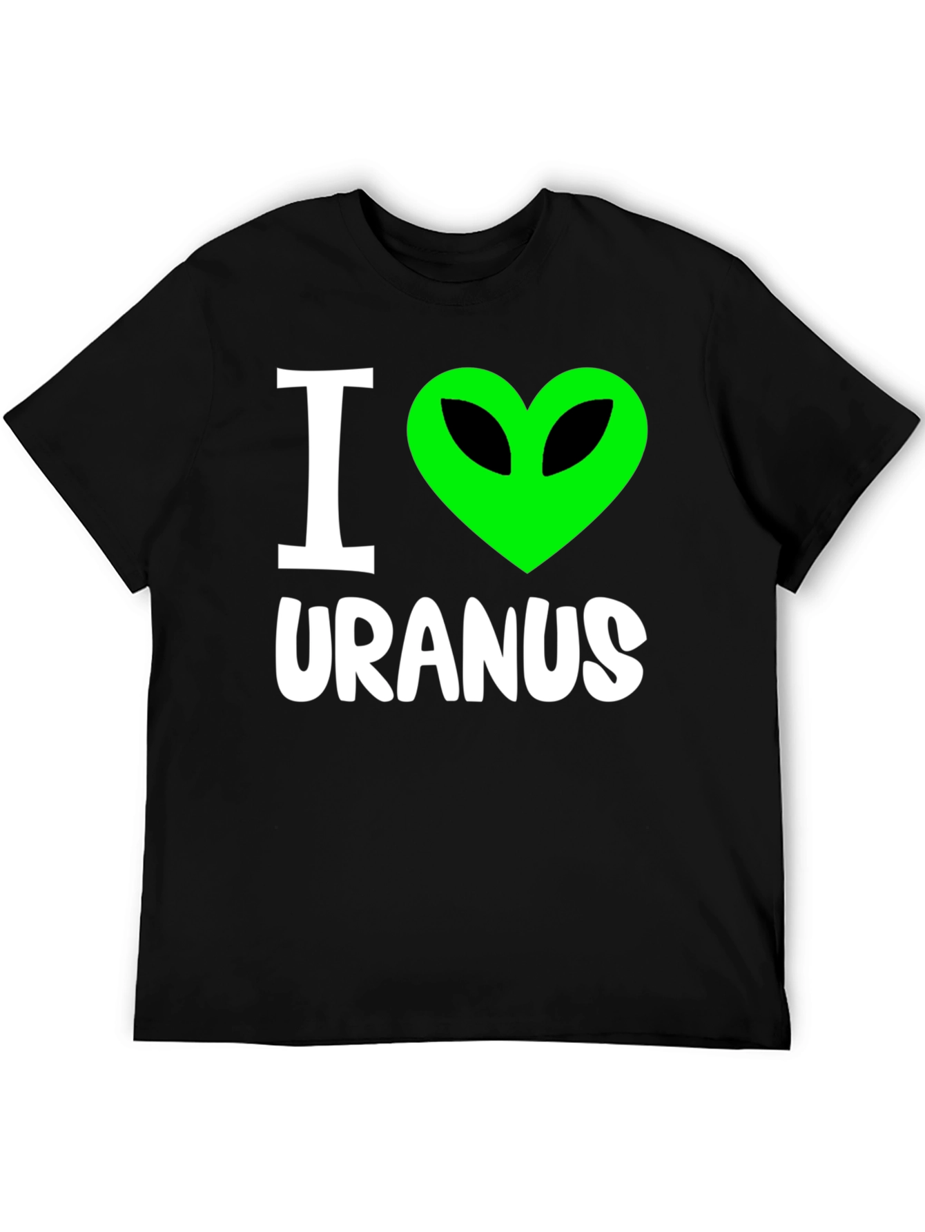 I Heart Alien Uranus T-Shirt - Funny Graphic Tee