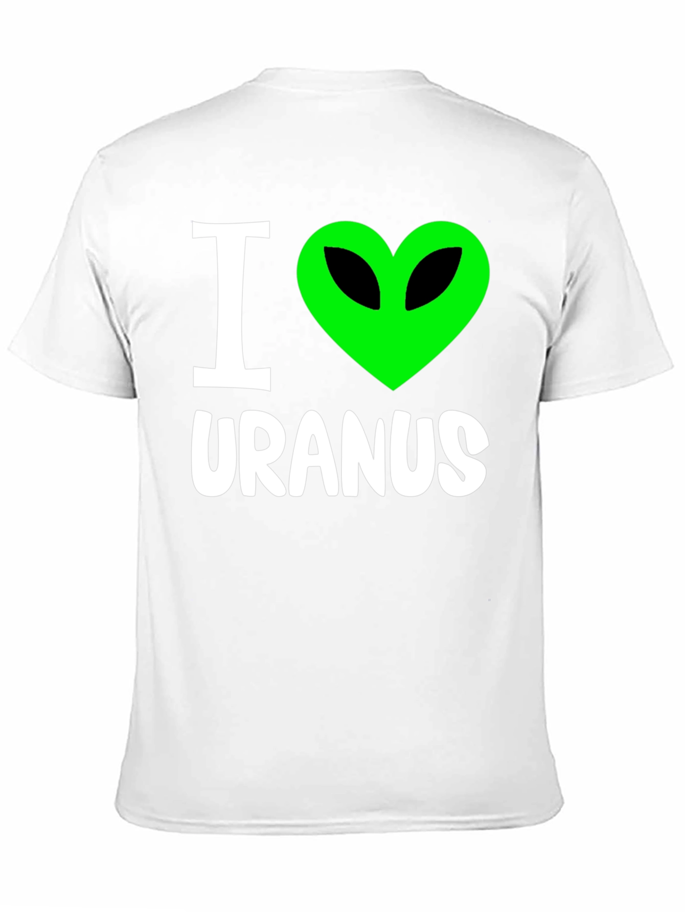 I Heart Alien Uranus T-Shirt - Funny Graphic Tee