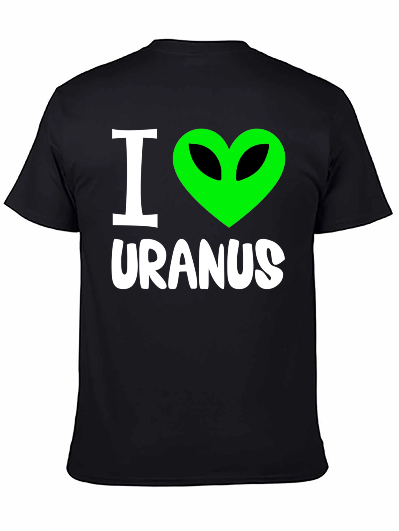 I Heart Alien Uranus T-Shirt - Funny Graphic Tee