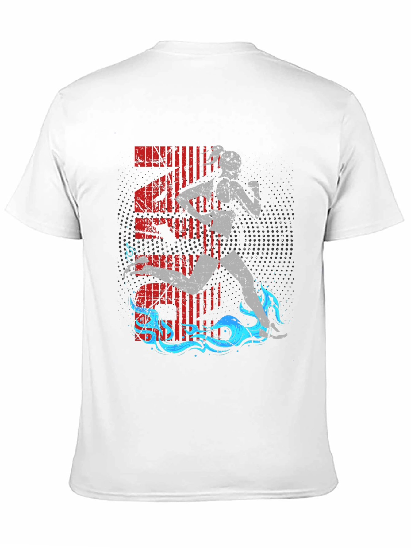 Runner Graphic T-Shirt - Athlete Activewear Tee