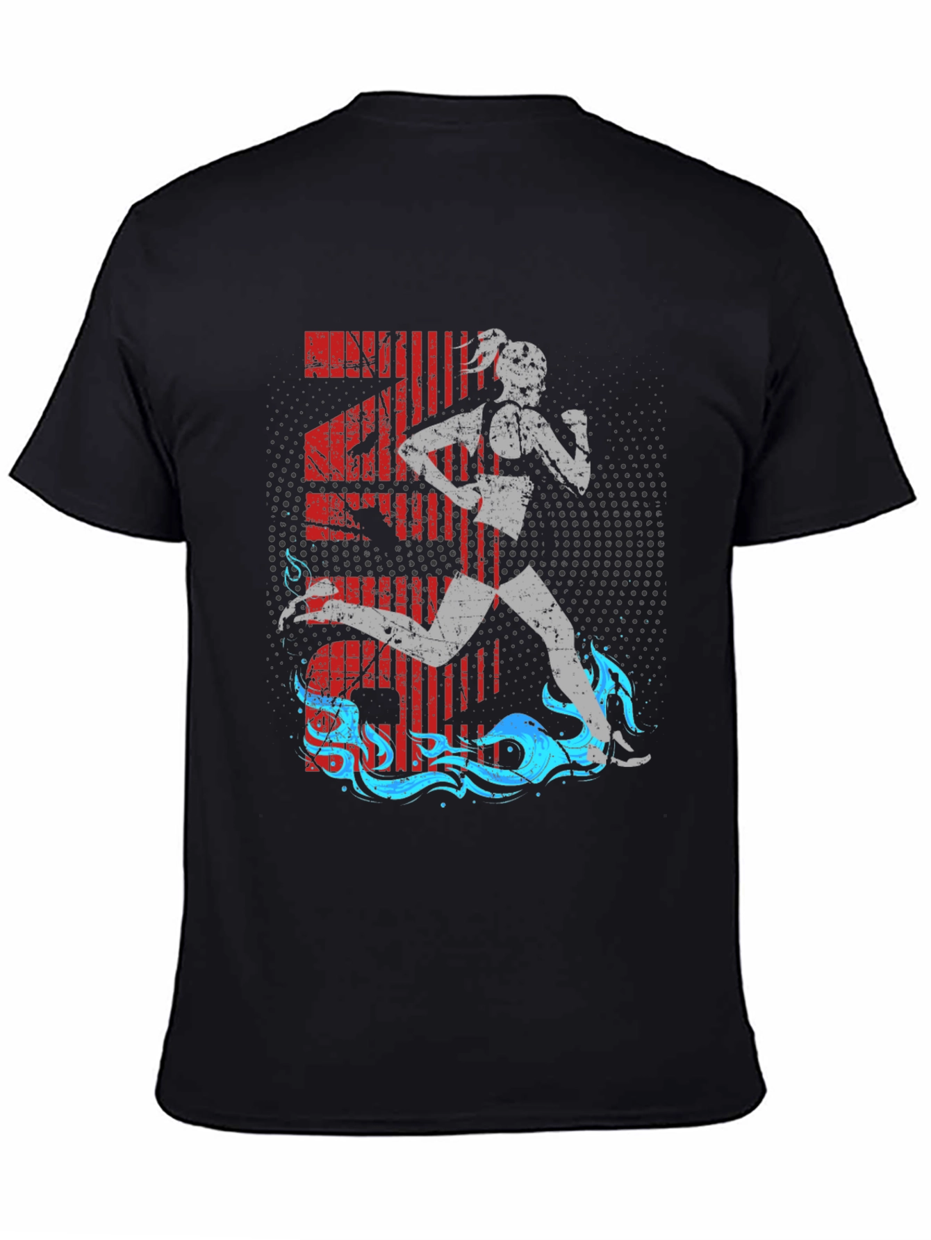 Runner Graphic T-Shirt - Athlete Activewear Tee