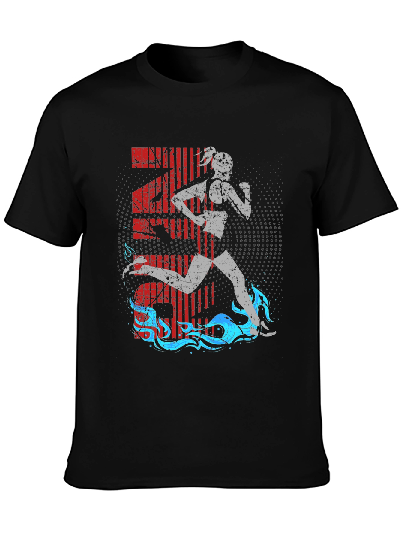 Runner Graphic T-Shirt - Athlete Activewear Tee