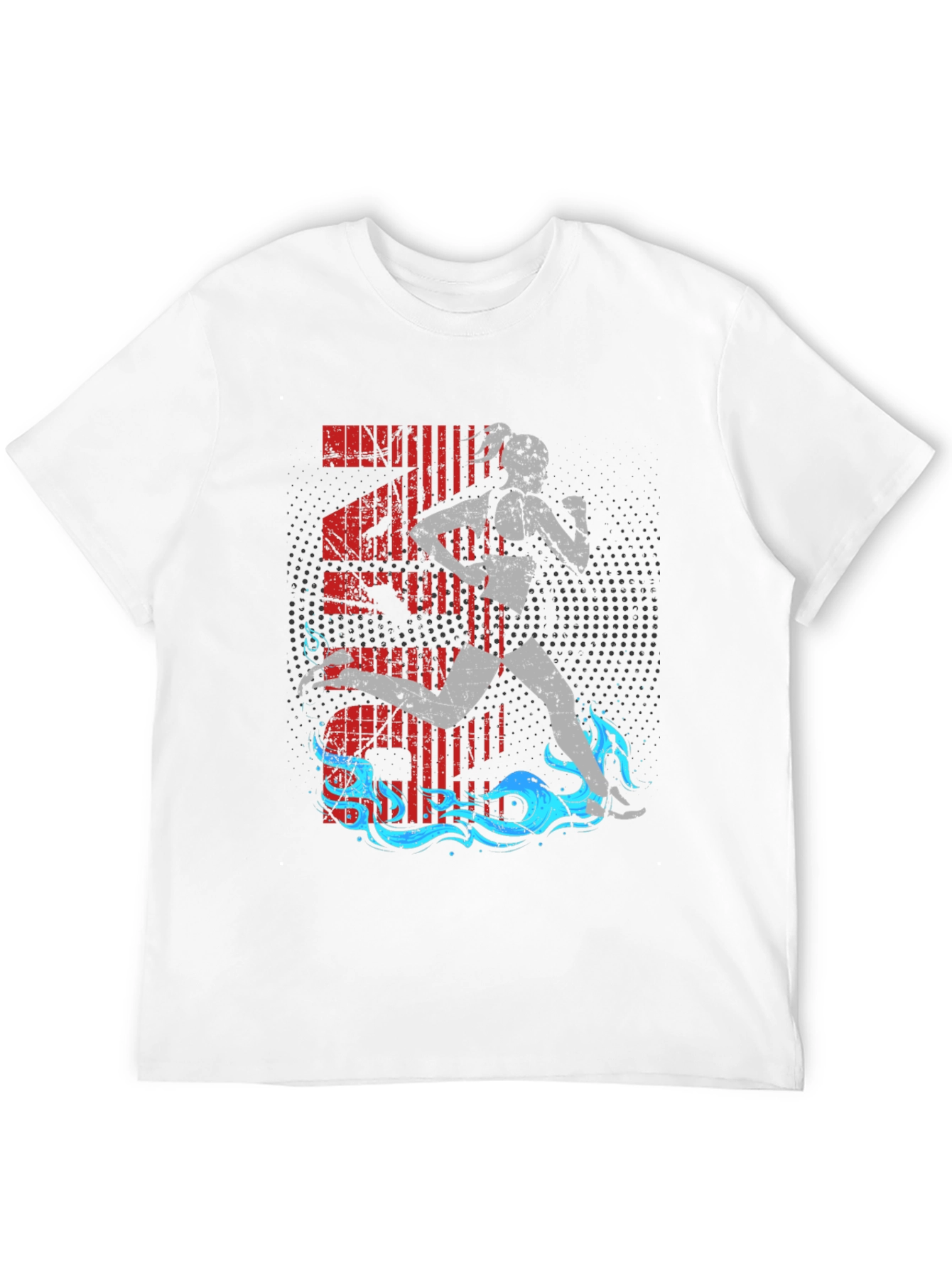 Runner Graphic T-Shirt - Athlete Activewear Tee