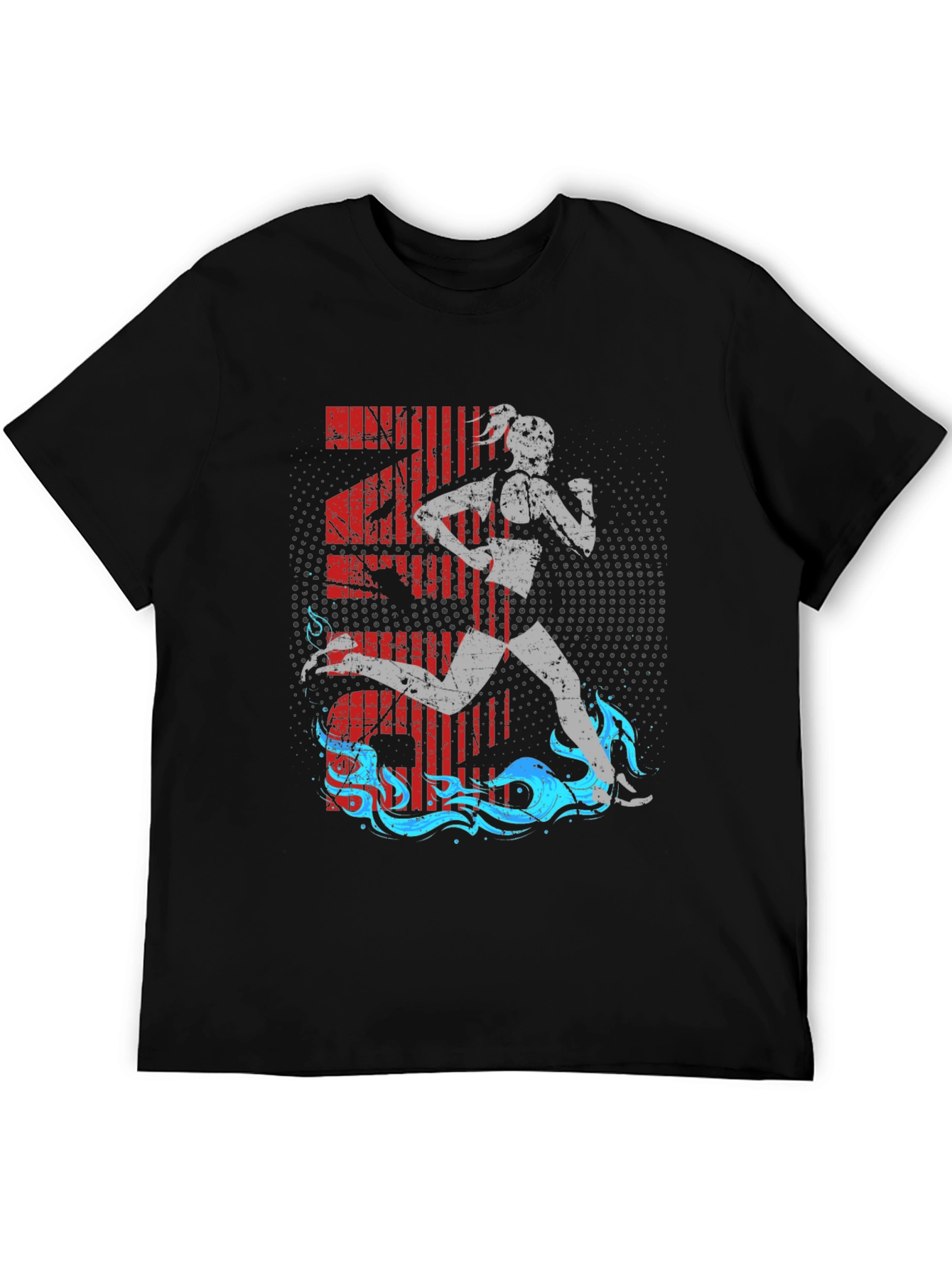 Runner Graphic T-Shirt - Athlete Activewear Tee