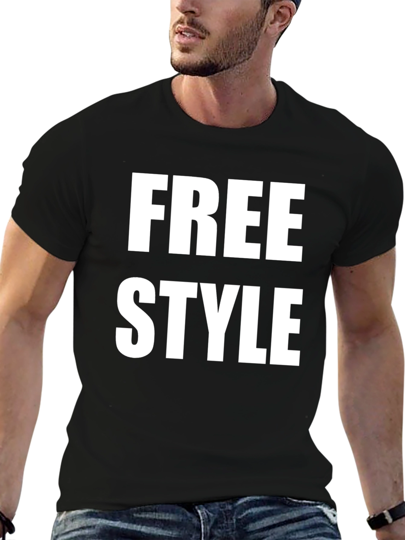 Freestyle Graphic Tee - Bold Statement Shirt