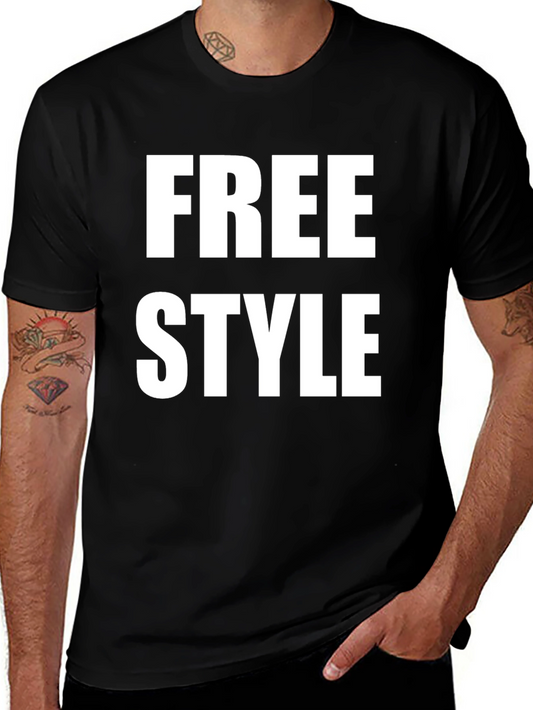 Freestyle Graphic Tee - Bold Statement Shirt