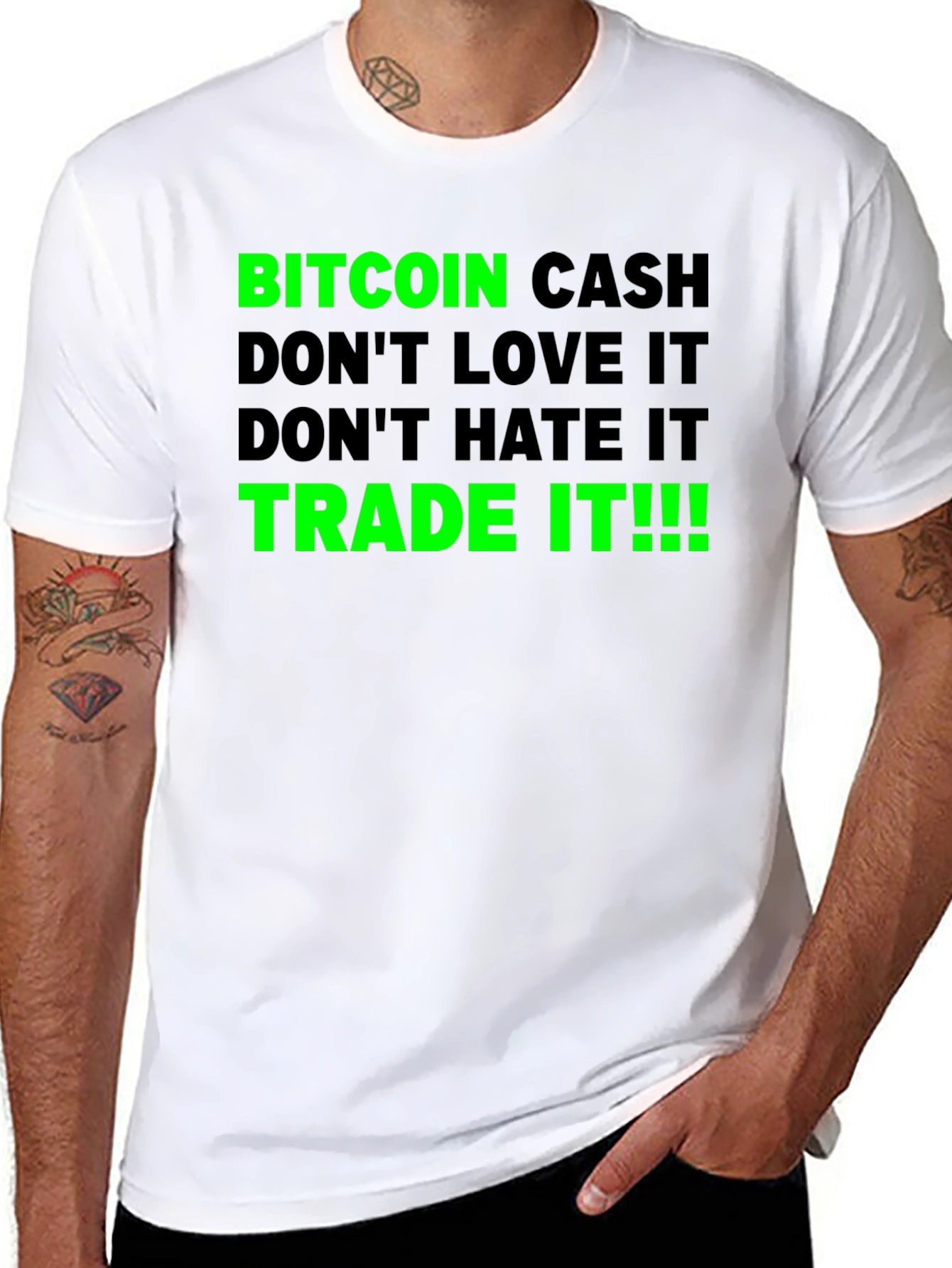 Bitcoin Cash Trade It Graphic Tee