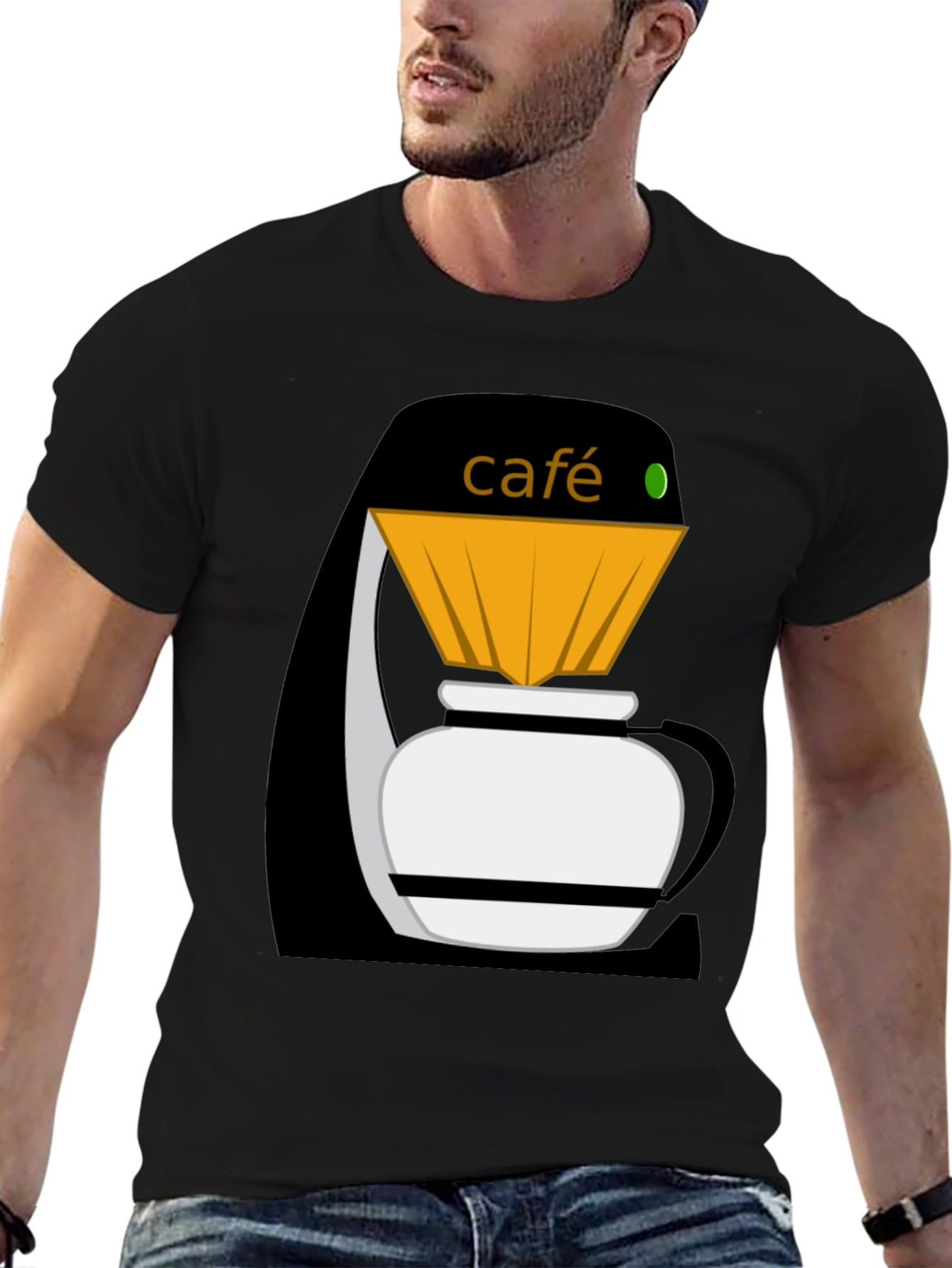 Cafe Graphic Tee - Coffee Lovers T-Shirt
