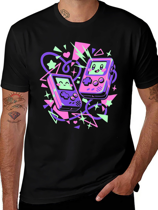 Retro Gaming T-Shirt - Game Console Graphic Tee