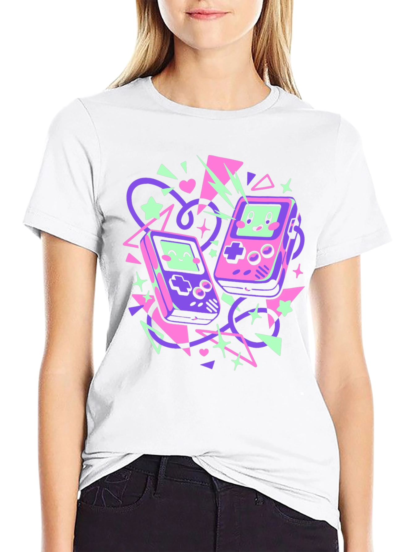 Retro Gaming T-Shirt - Game Console Graphic Tee