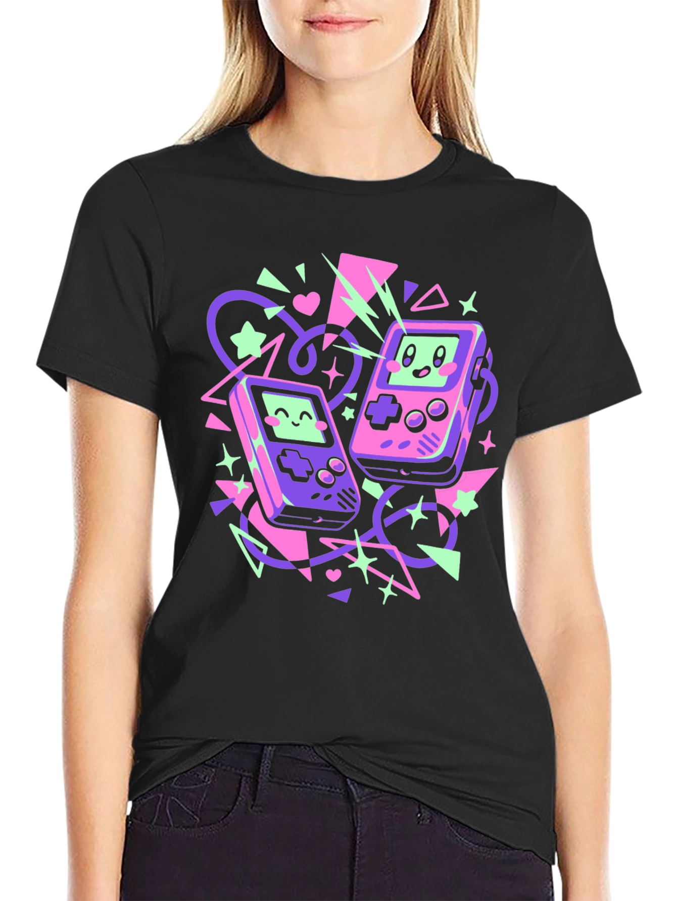 Retro Gaming T-Shirt - Game Console Graphic Tee