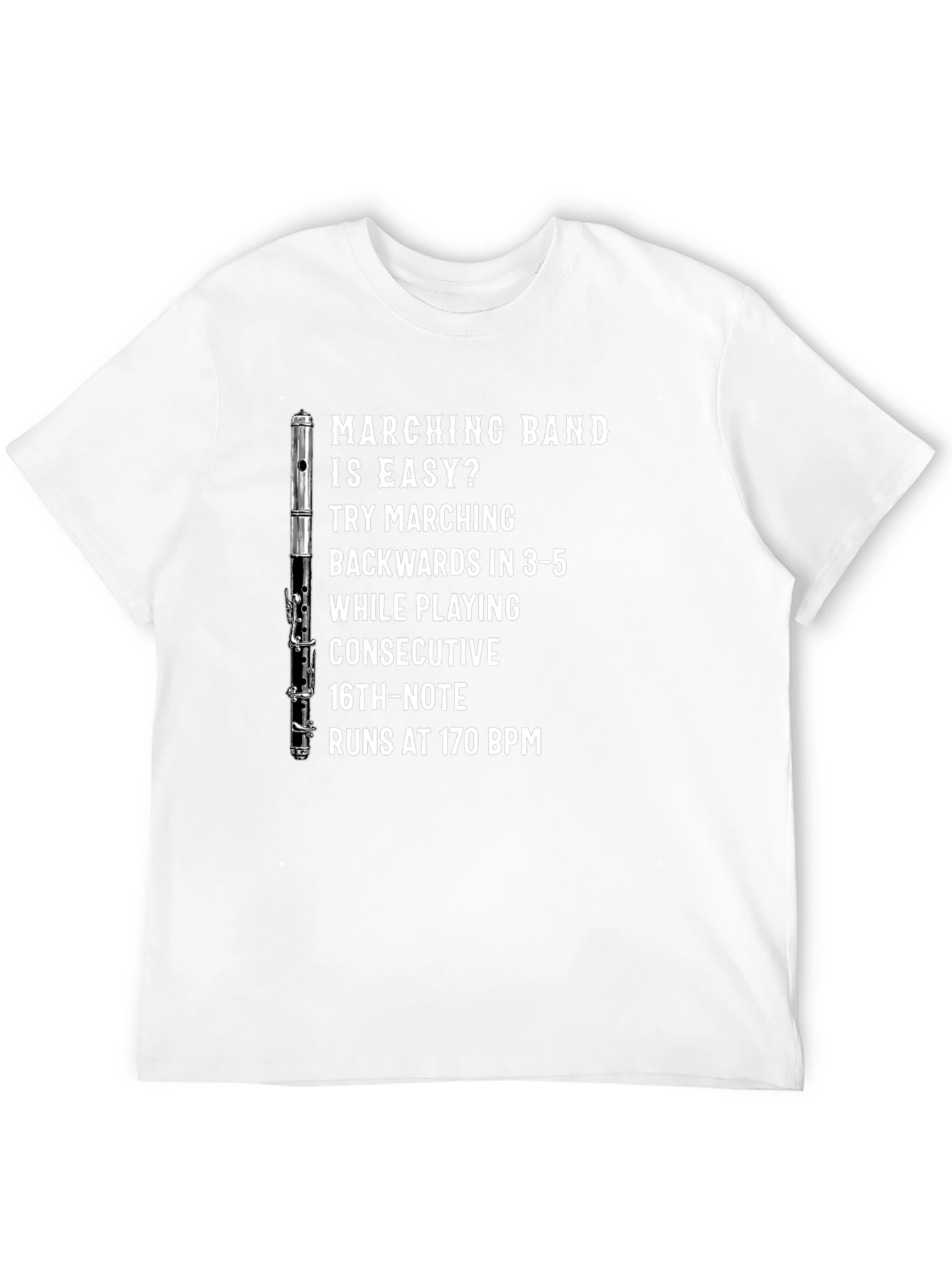 Marching Band Music Humor T-Shirt