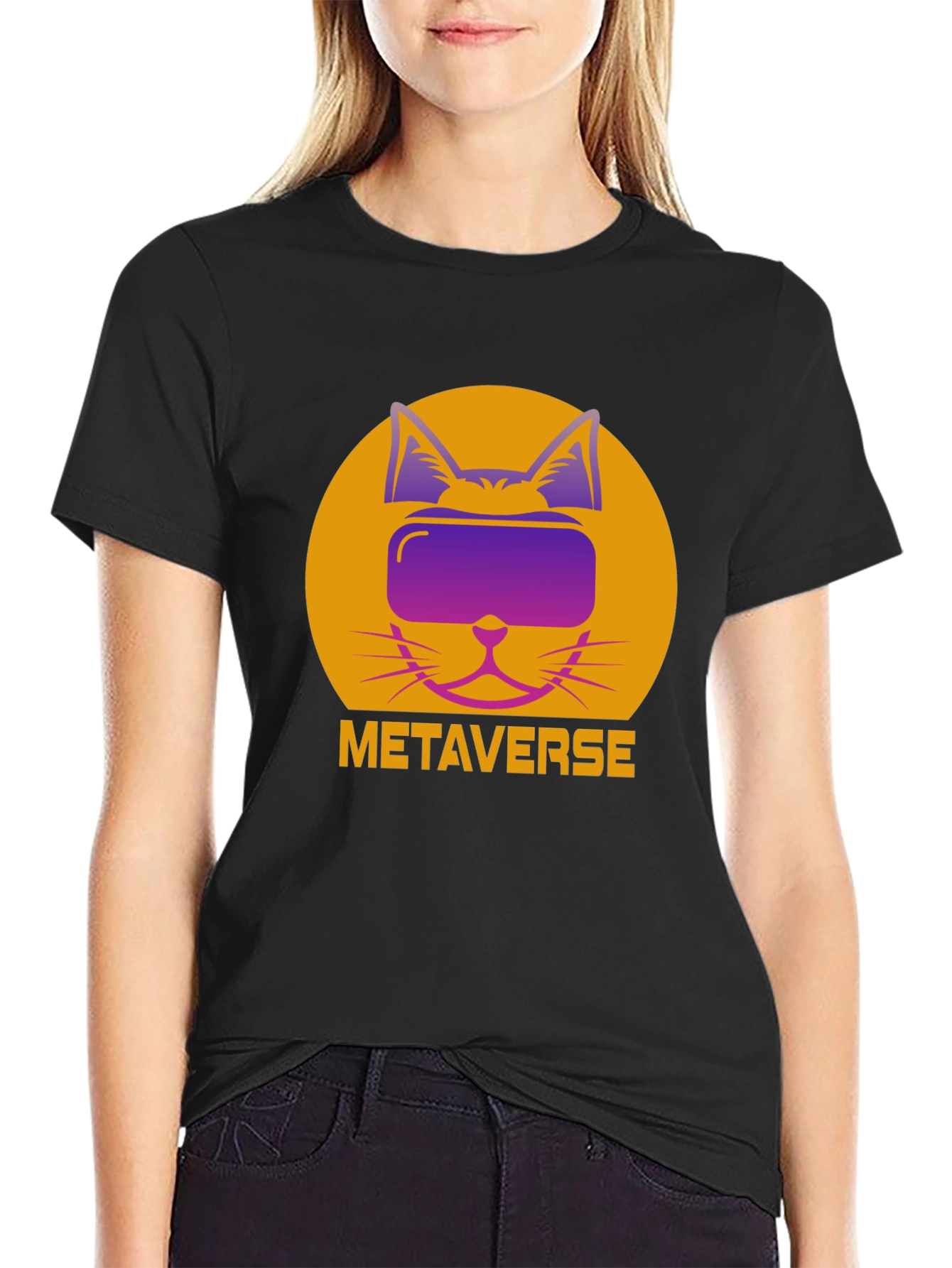 Metaverse Cat VR T-Shirt