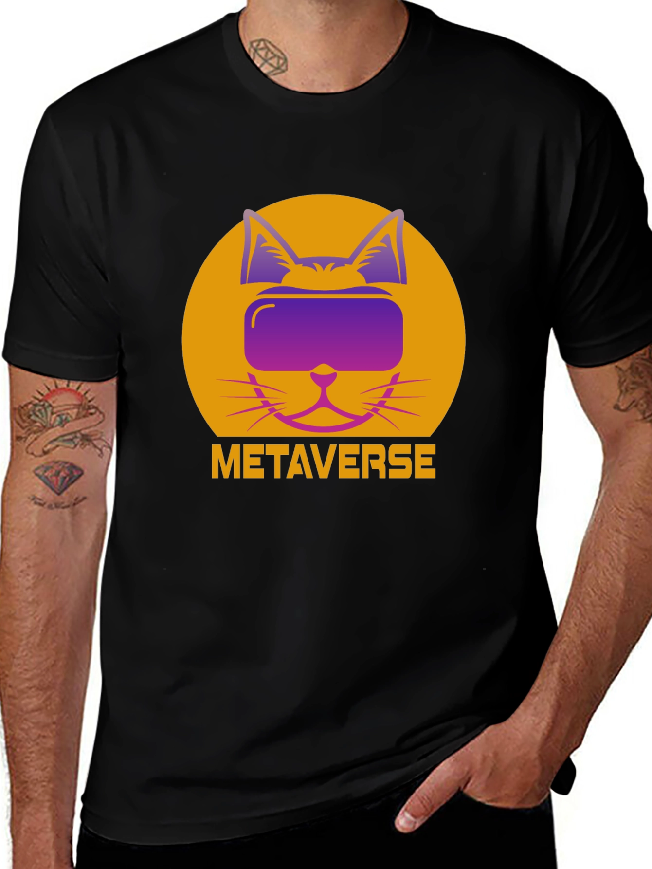 Metaverse Cat VR T-Shirt