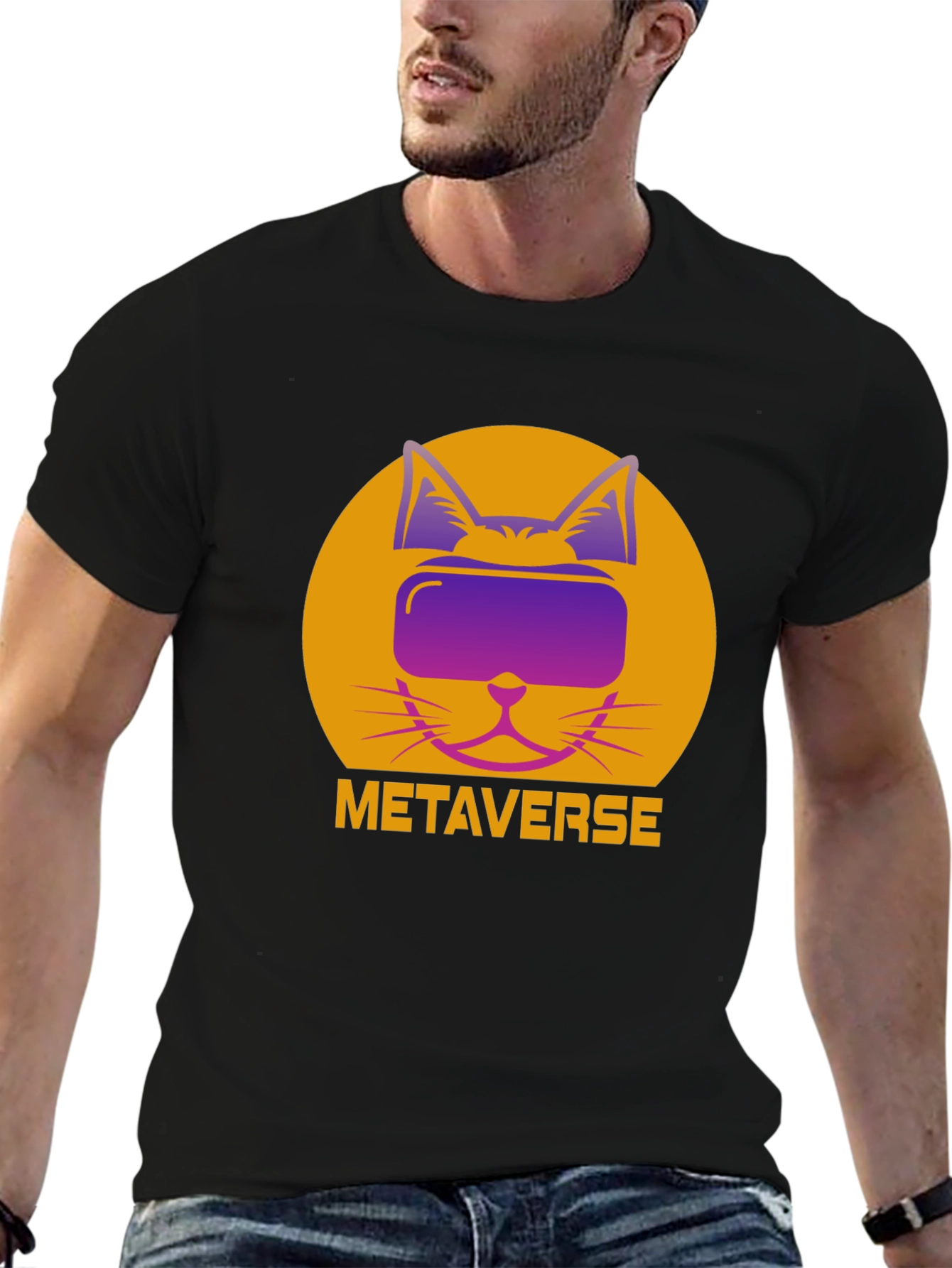 Metaverse Cat VR T-Shirt