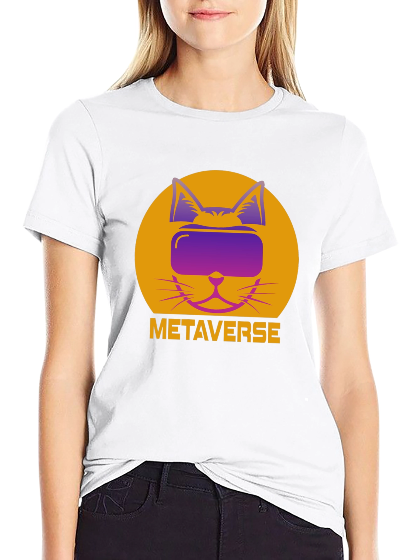 Metaverse Cat VR T-Shirt