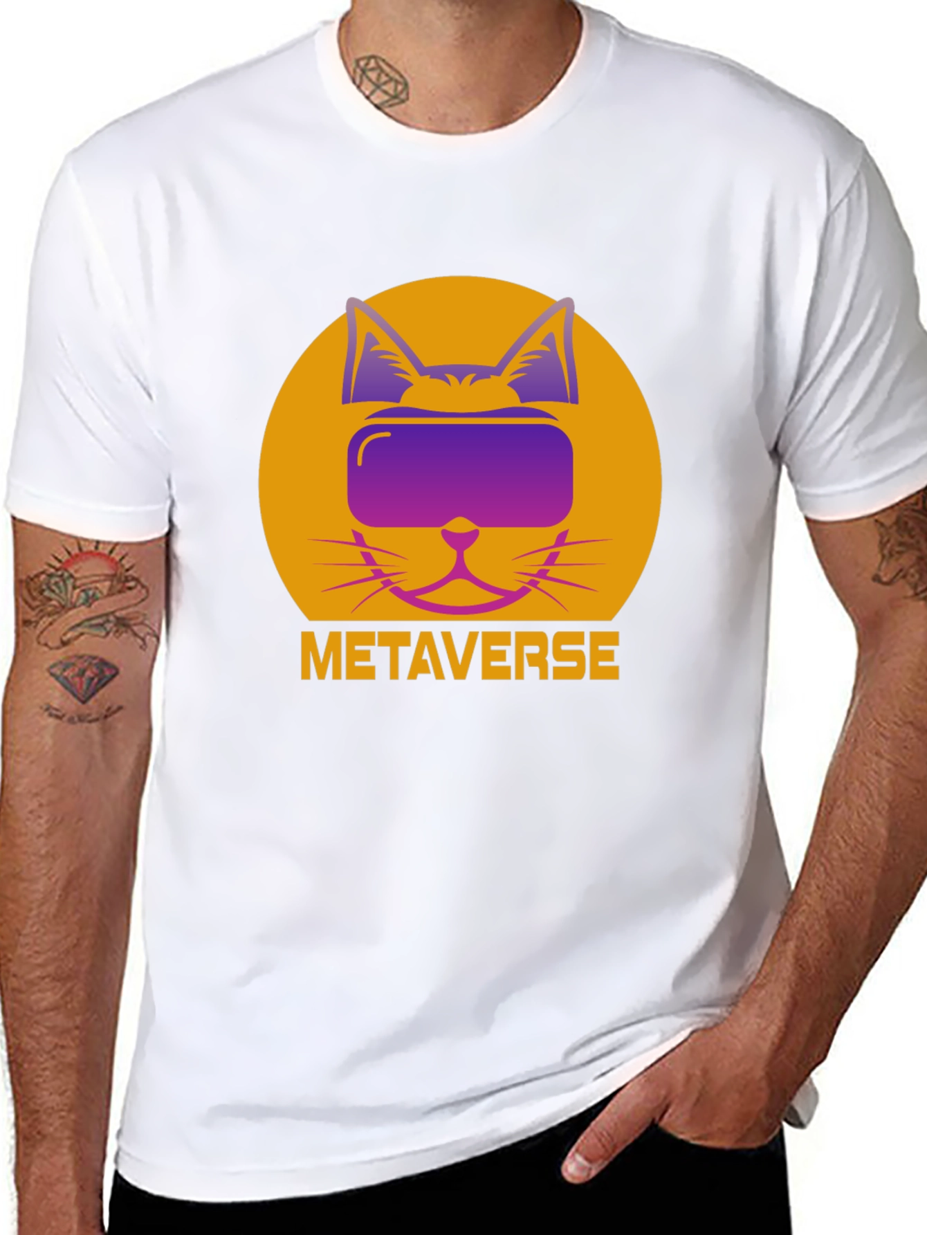 Metaverse Cat VR T-Shirt