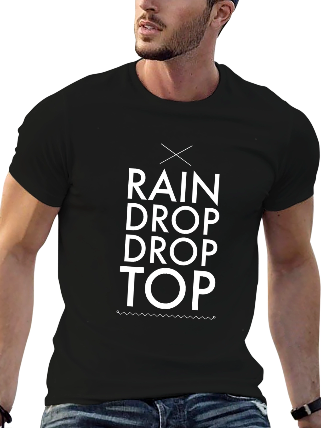 Rain Drop Drop Top Graphic Tee