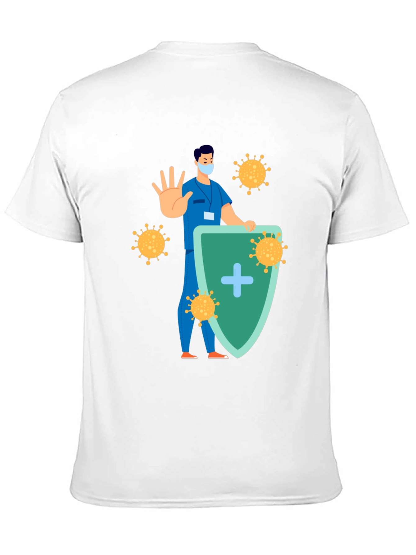 Virus Shield Graphic T-Shirt