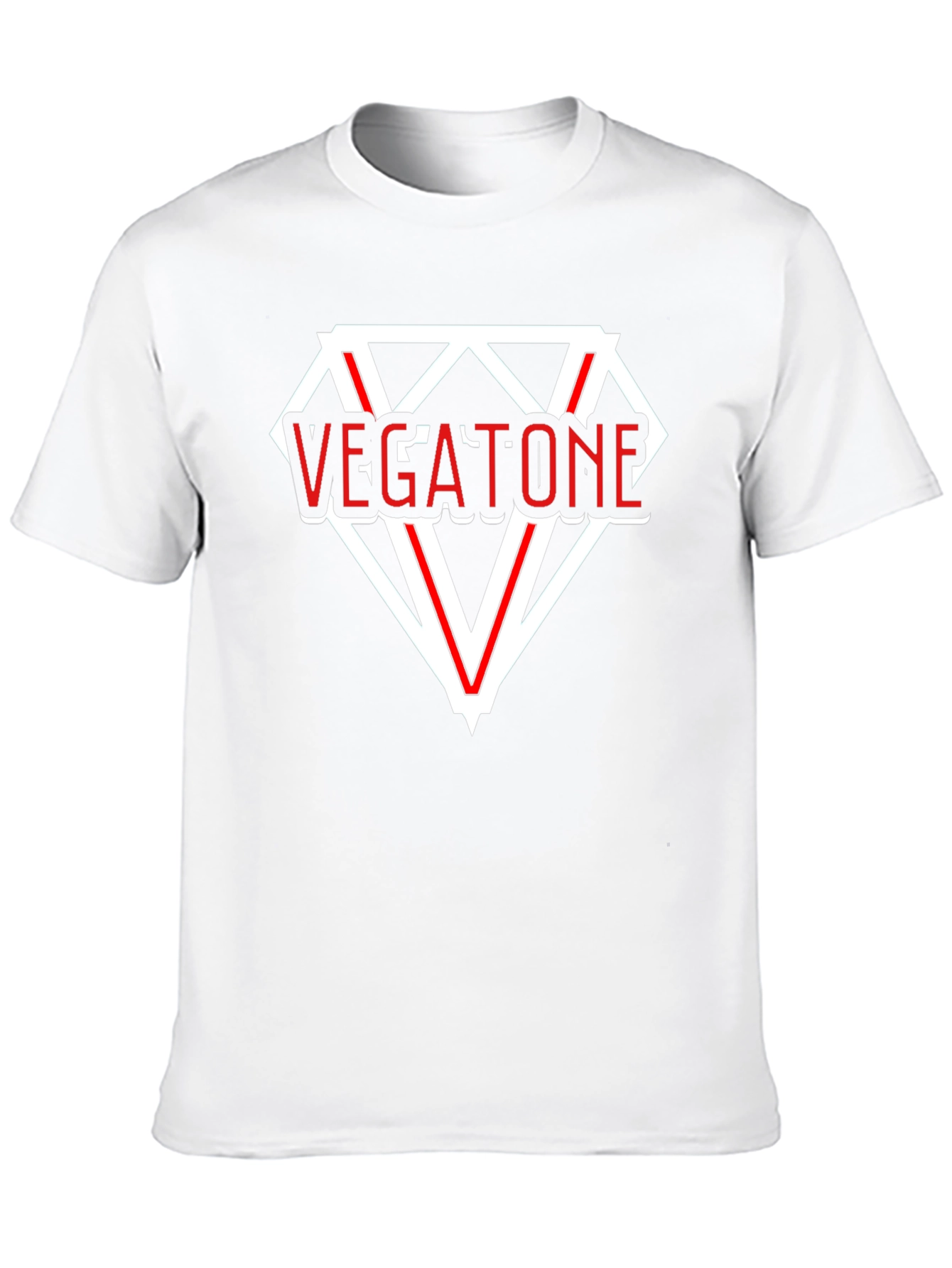 Vegatone Diamond Logo Black T-Shirt