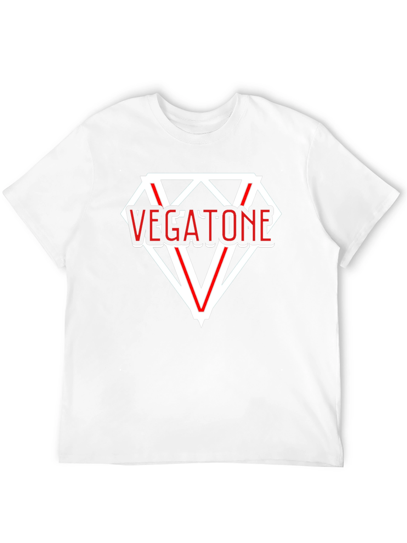 Vegatone Diamond Logo Black T-Shirt