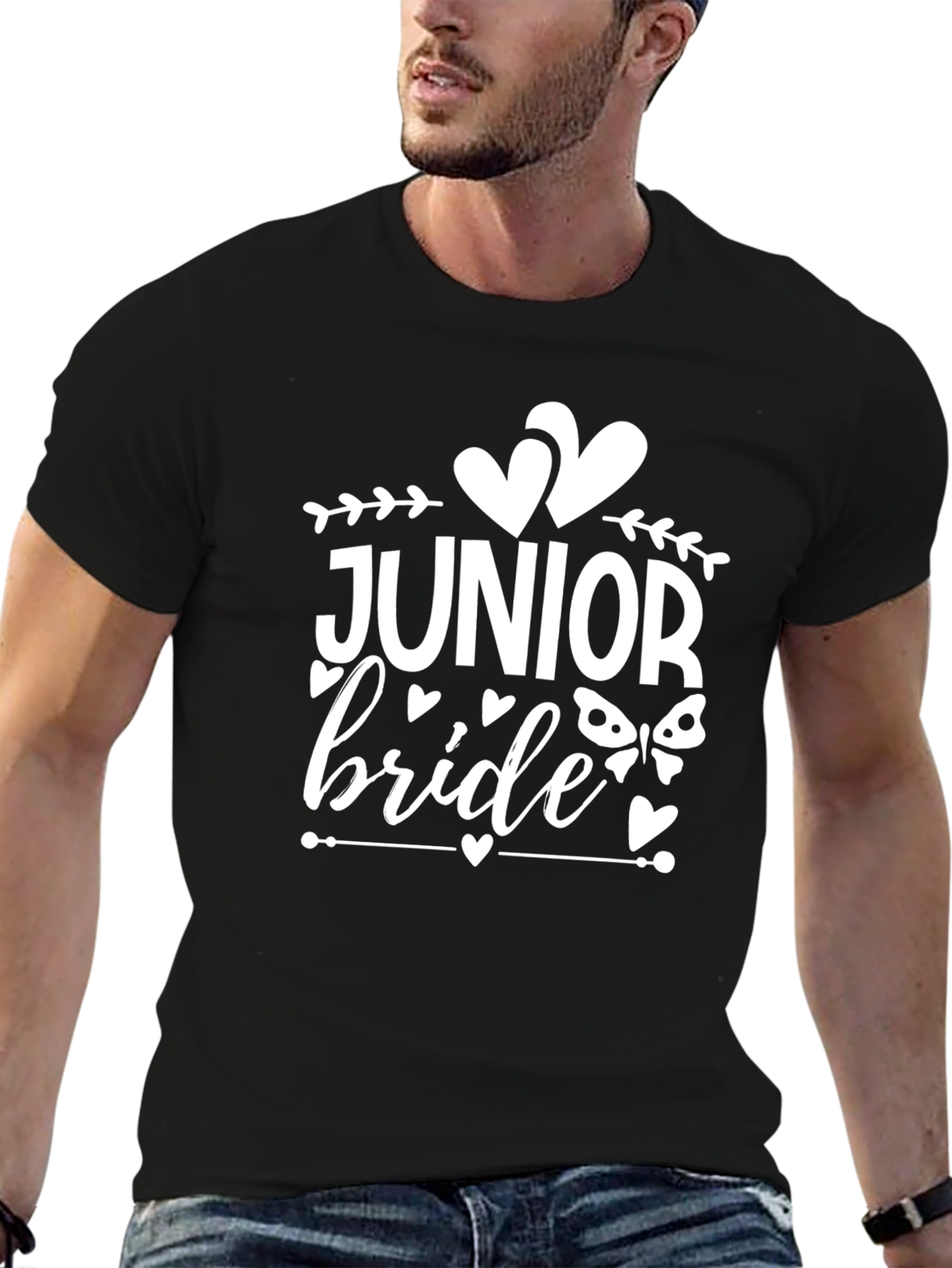 Junior Bride Black T-Shirt